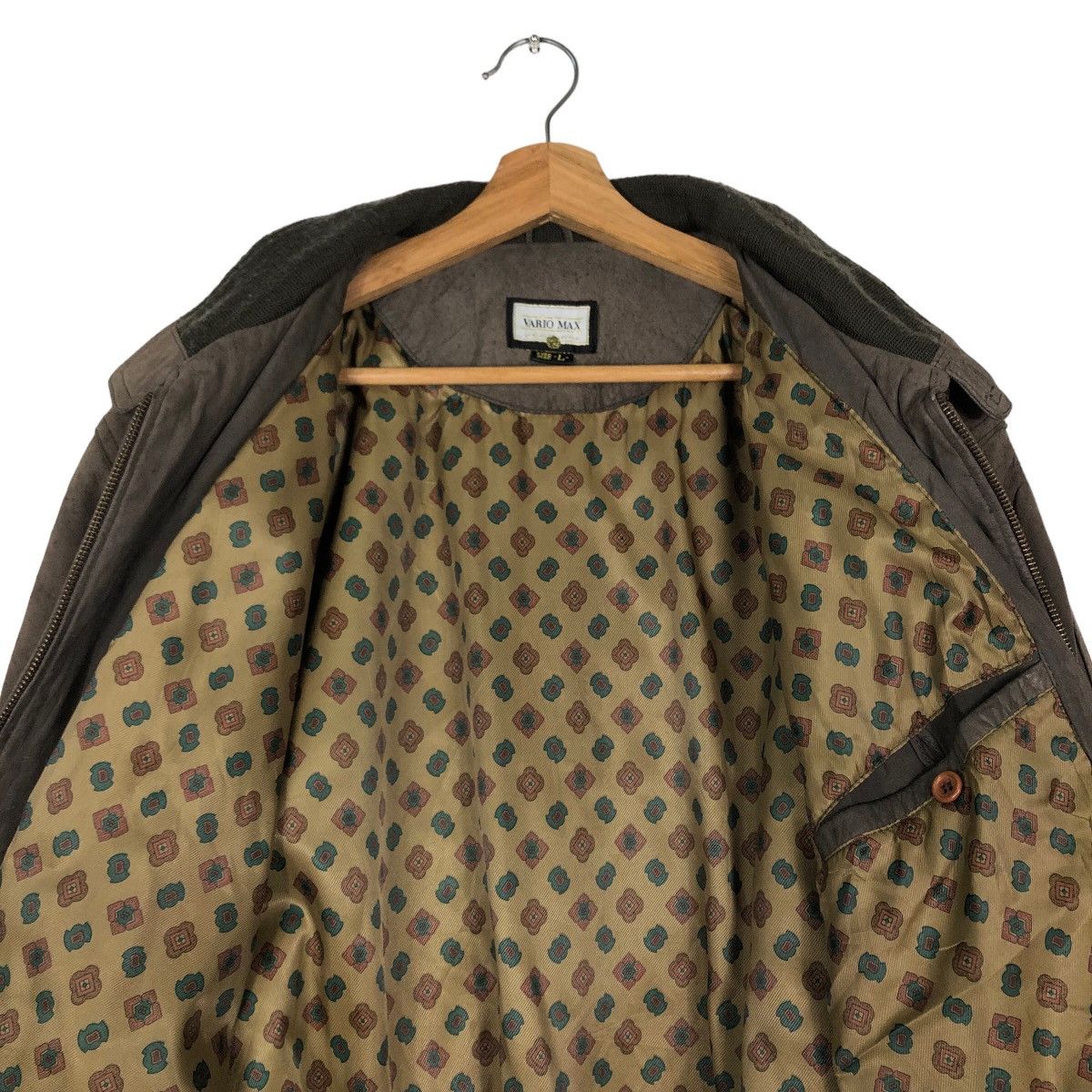 Japanese Brand 🔥Vintage Biker Leather Jacket Vario Max Issey Miyake Size US L / EU 52-54 / 3 - 14 Thumbnail