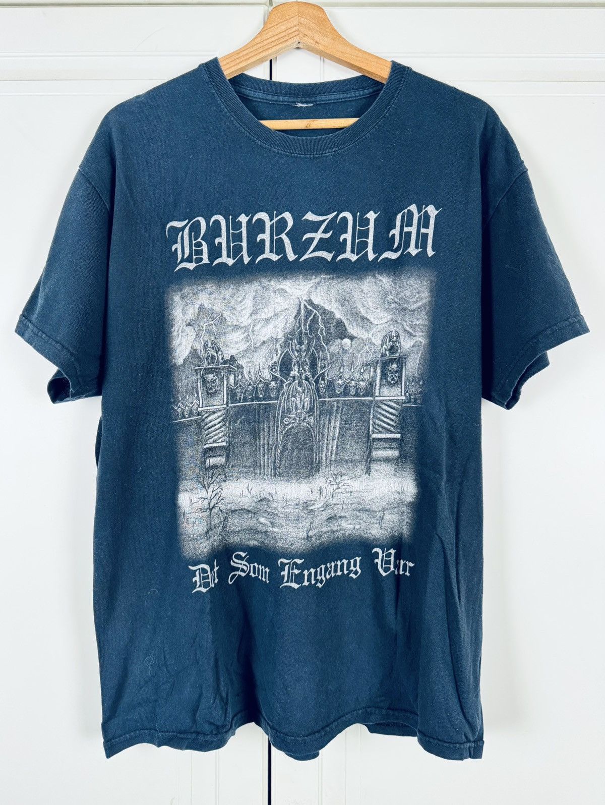 Vintage Burzum Det Som Engang Var 1998 Official Razamataz Size US XL / EU 56 / 4 - 1 Thumbnail