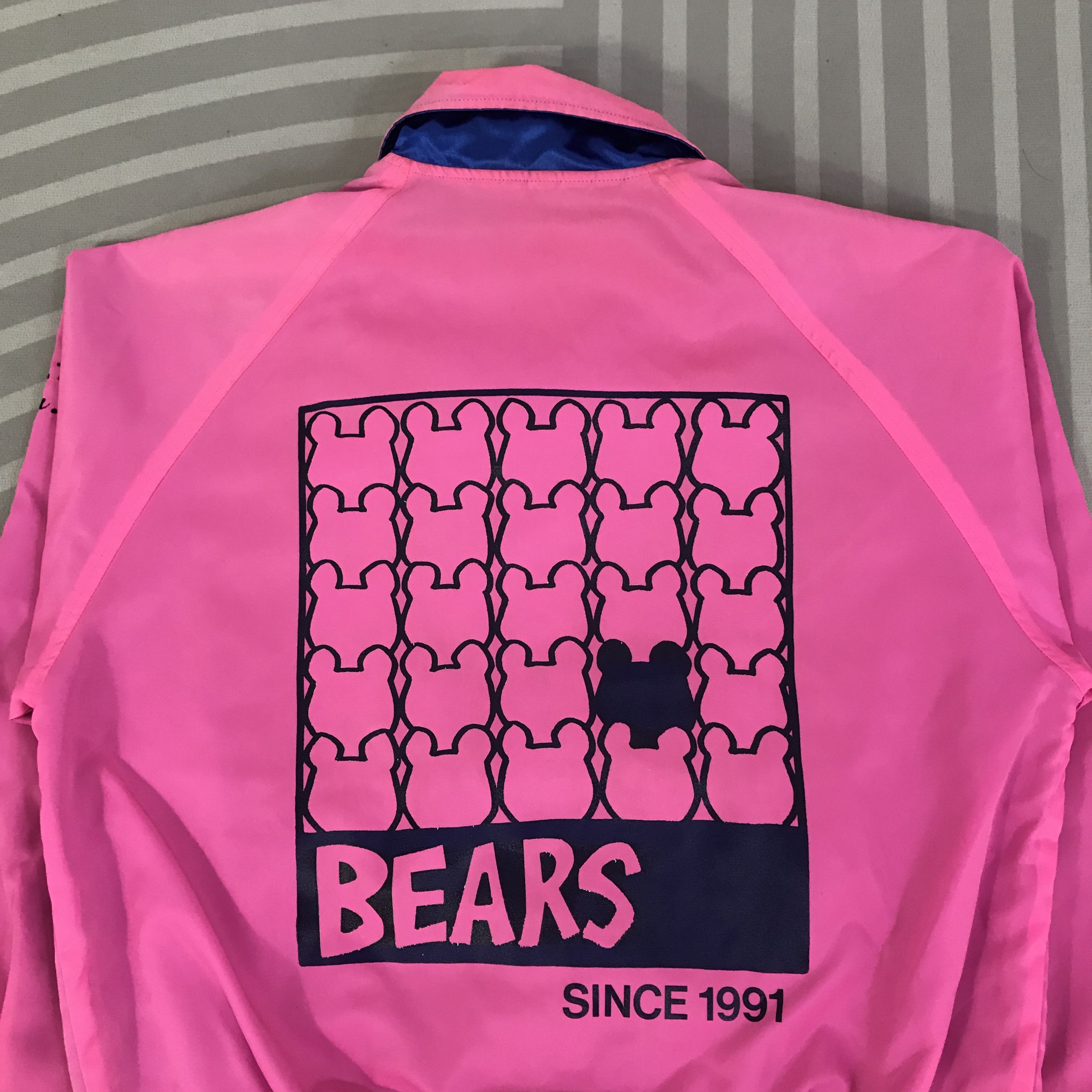 Japanese Brand Village stone Bears Boys & Girls Bombers Jacket K115B5 Size US L / EU 52-54 / 3 - 2 Thumbnail