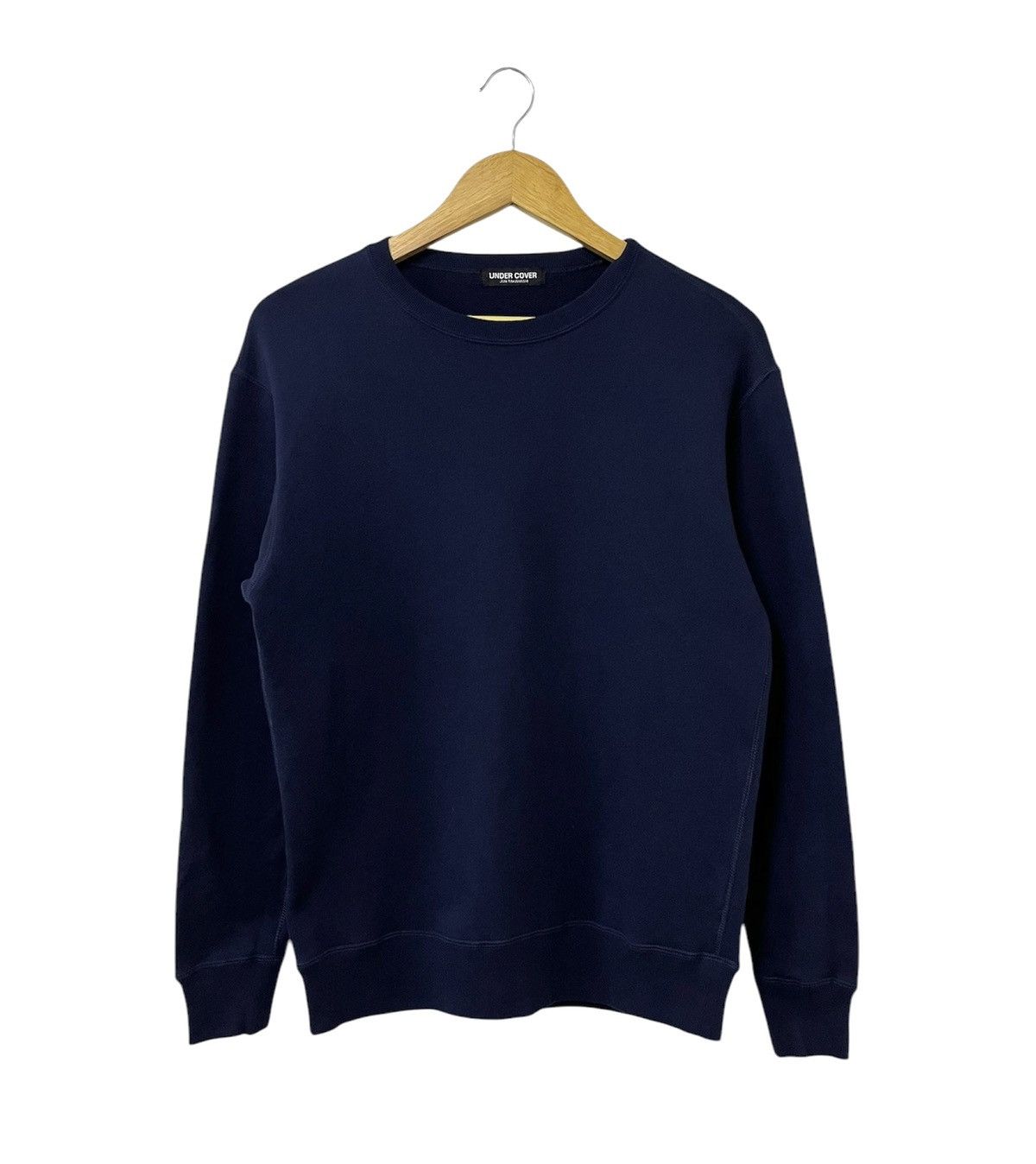 Undercover UNDERCOVER JUN TAKAHASHI SOLID BLUE JAPANESE SWEATSHIRT Size US S / EU 44-46 / 1 - 1 Thumbnail