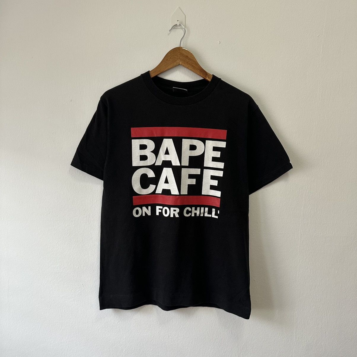 Bape Vintage Bape Cafe On For Chill T Shirt Size US M / EU 48-50 / 2 - 1 Thumbnail