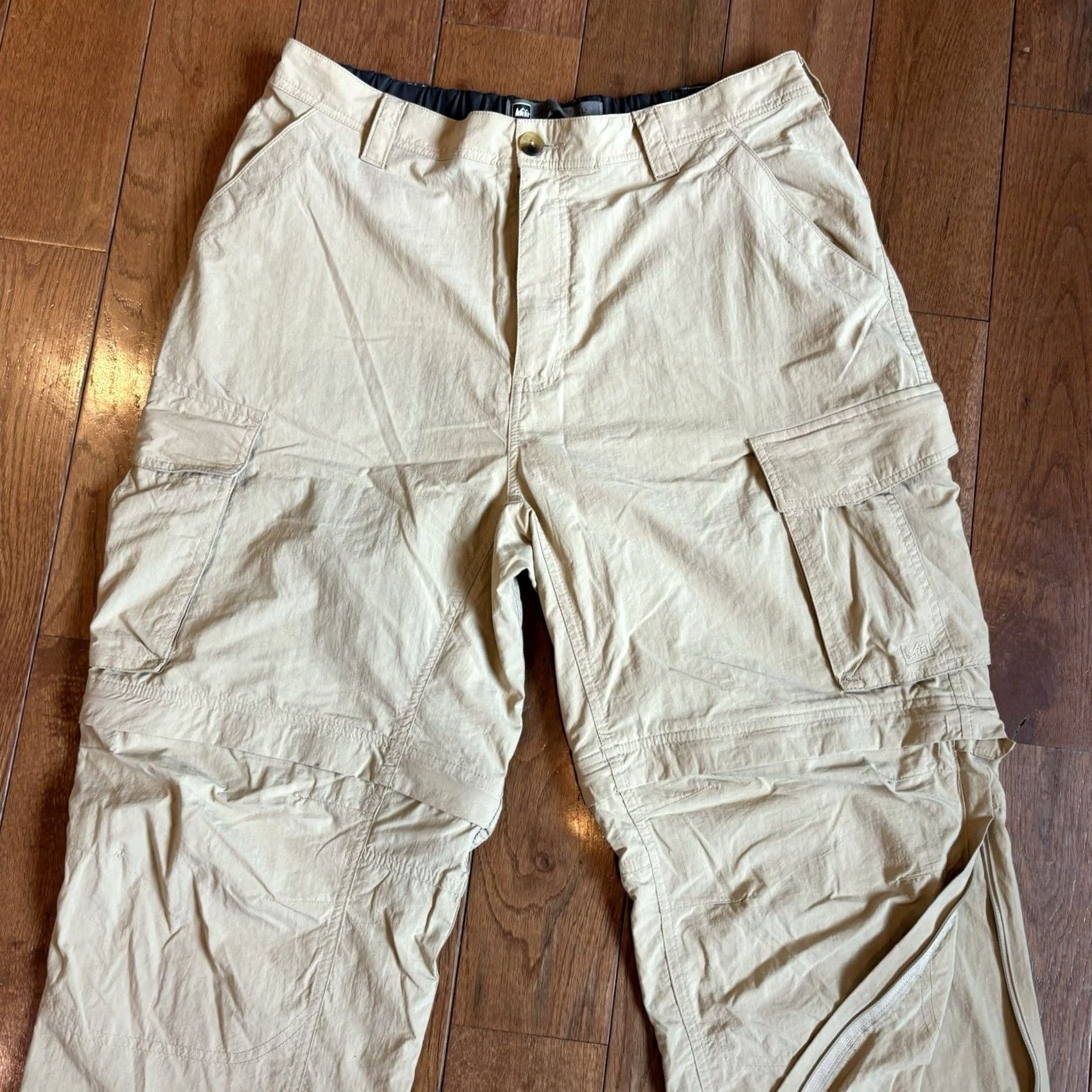 Vintage VINTAGE? REI Convertible Pants Shorts Mens String? Size US 33 - 3 Thumbnail