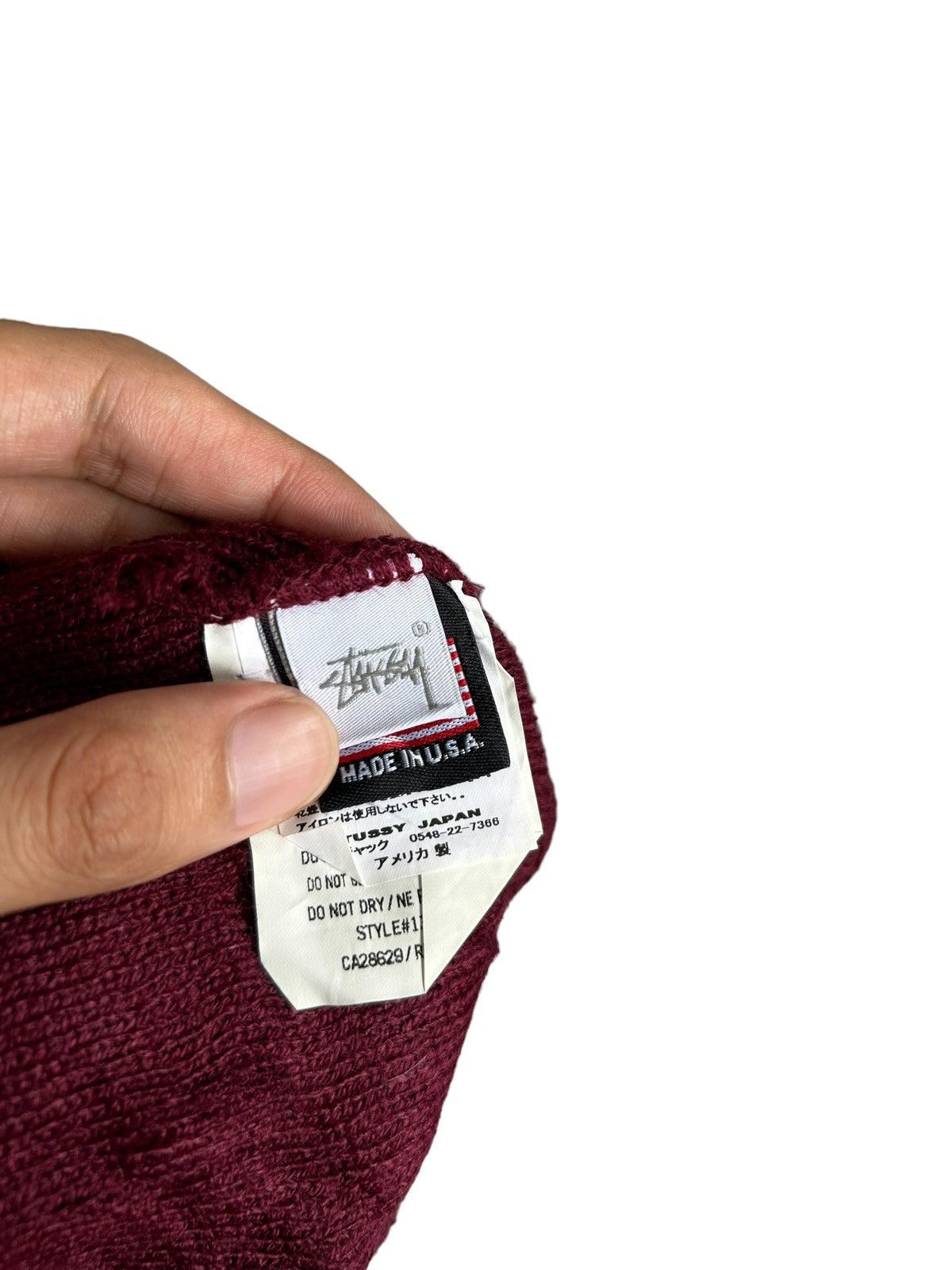 Stussy × Vintage Vtg Stussy Made in Usa Beanie Hats Size ONE SIZE - 3 Thumbnail
