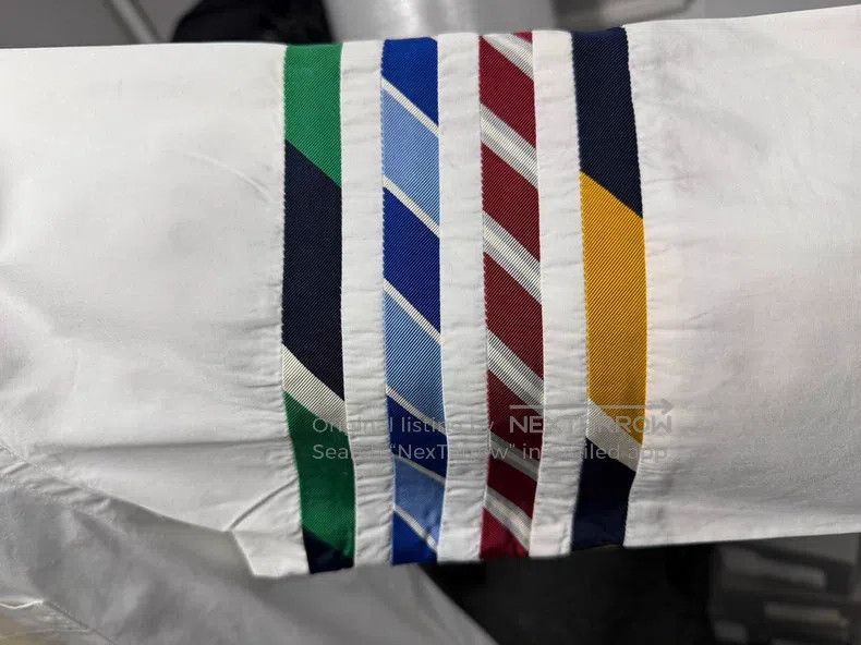 Thom Browne Thom Browne White Shirt Size US L / EU 52-54 / 3 - 5 Thumbnail