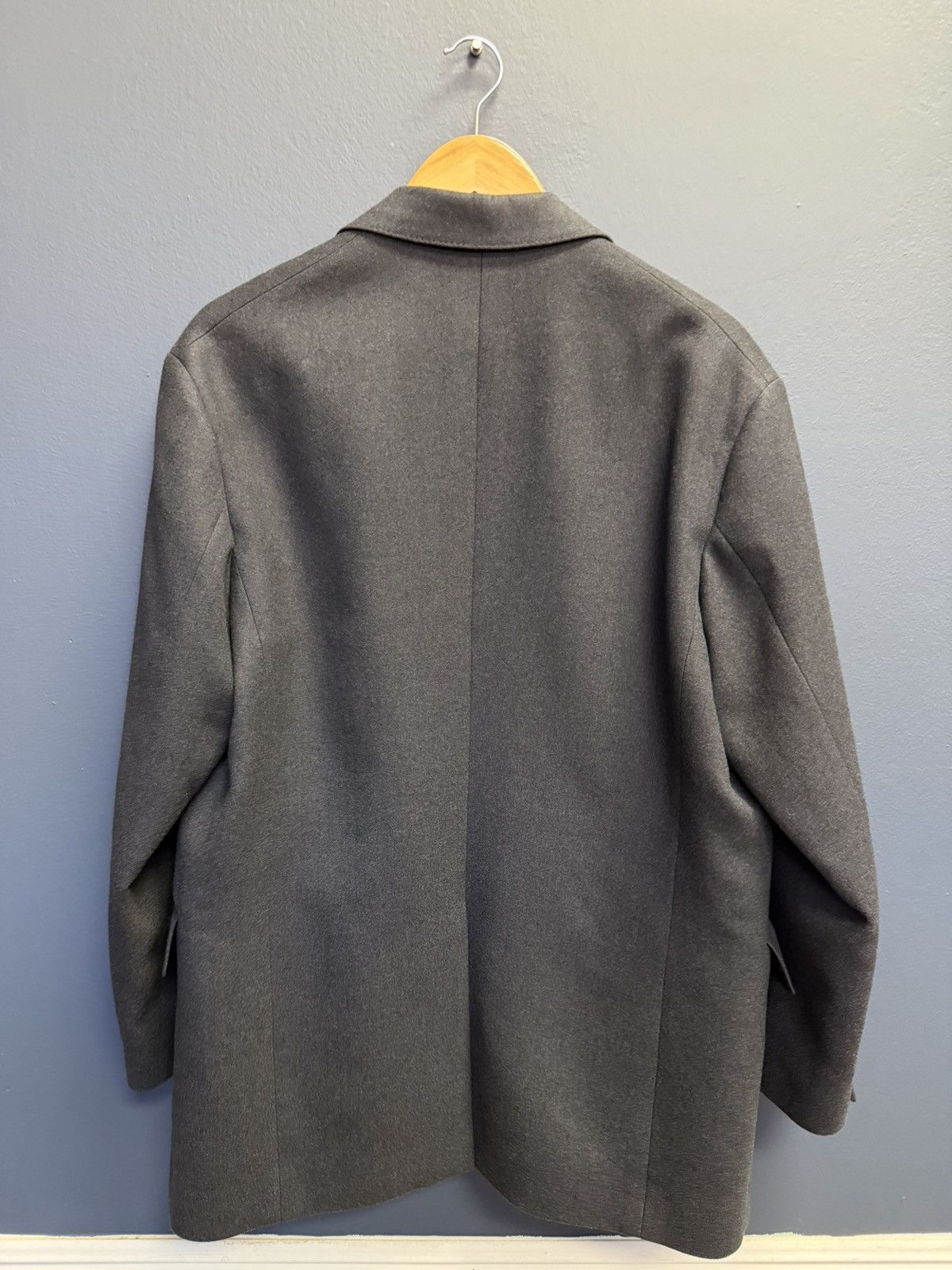 Auralee auralee melton wool jacket charcoal Size US XL / EU 56 / 4 - 8 Thumbnail