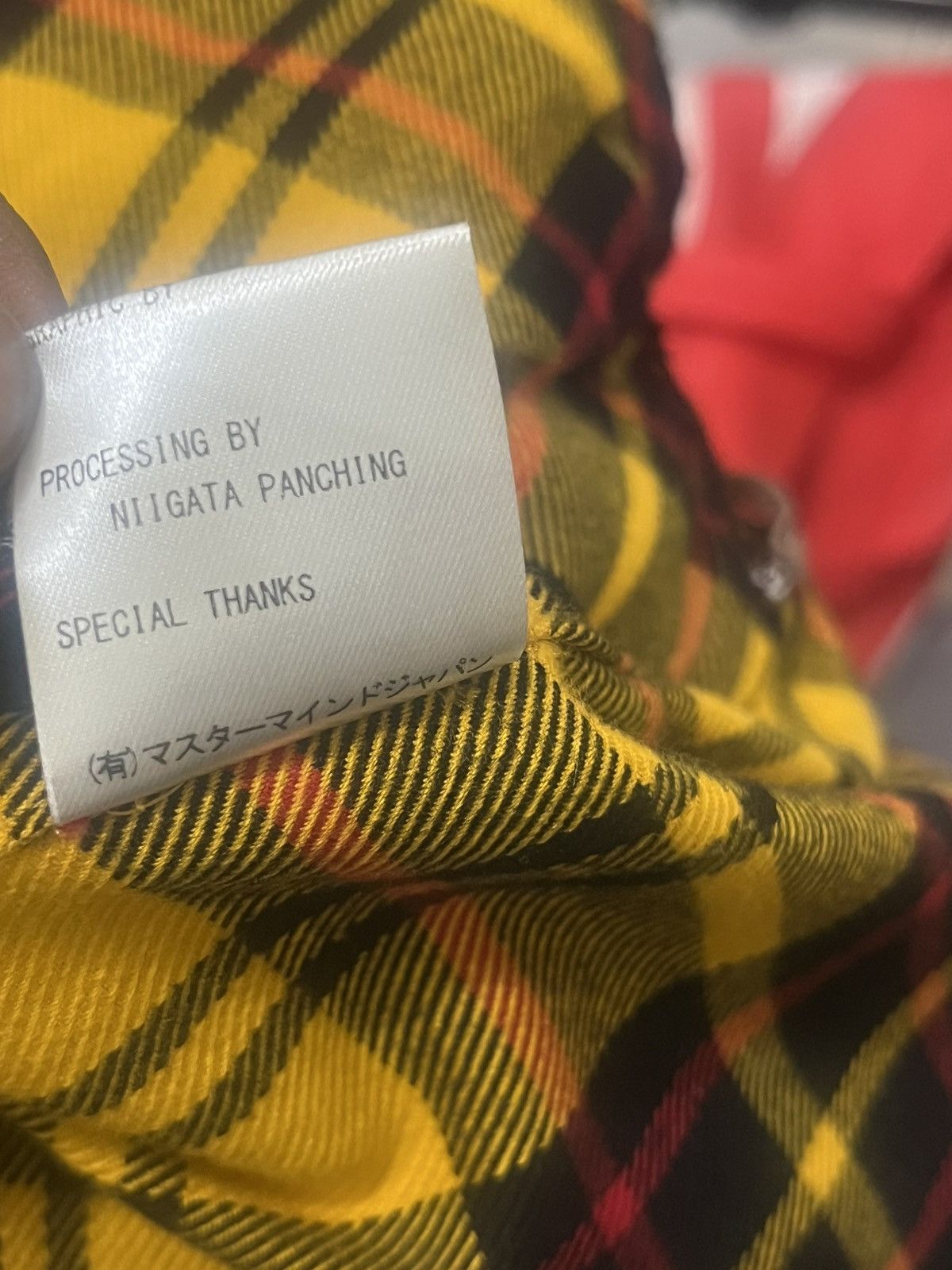 Mastermind Japan Mastermind Japan Plaid Shirt With Hood Sz M Size US M / EU 48-50 / 2 - 14 Thumbnail