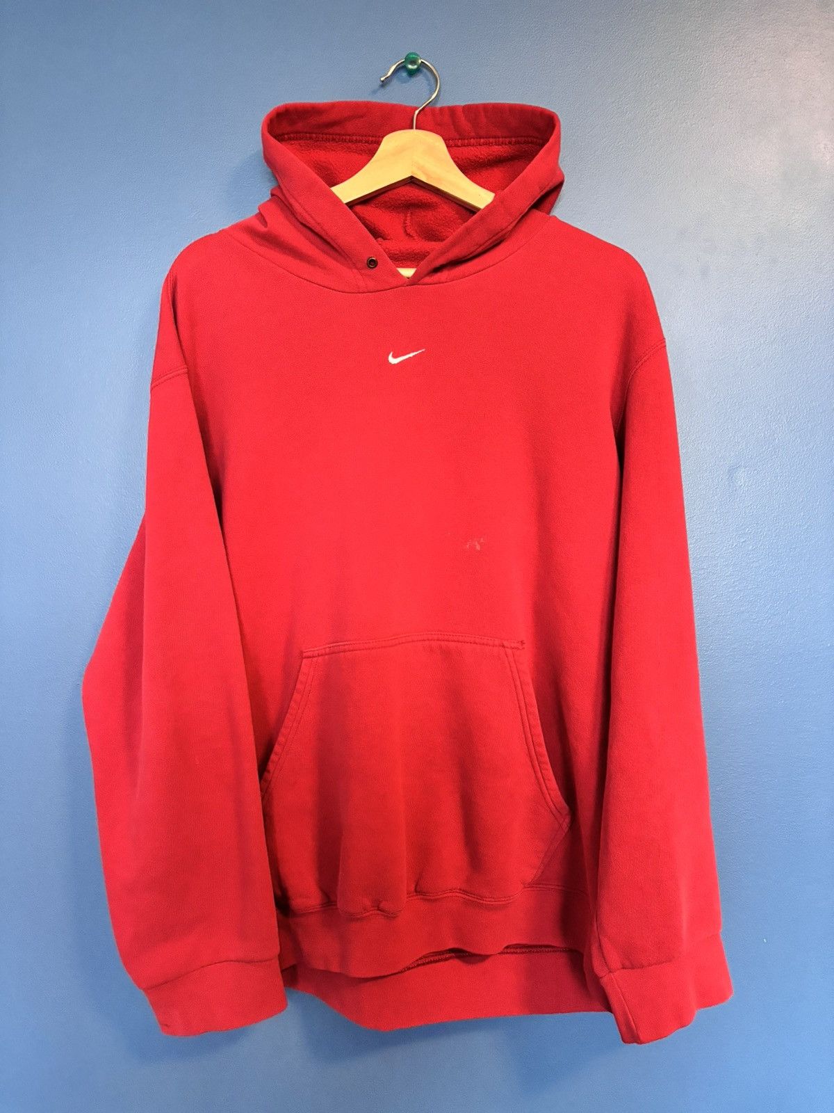 Nike Nike 90s Centre Swoosh Hoodie Size US L / EU 52-54 / 3 - 1 Thumbnail