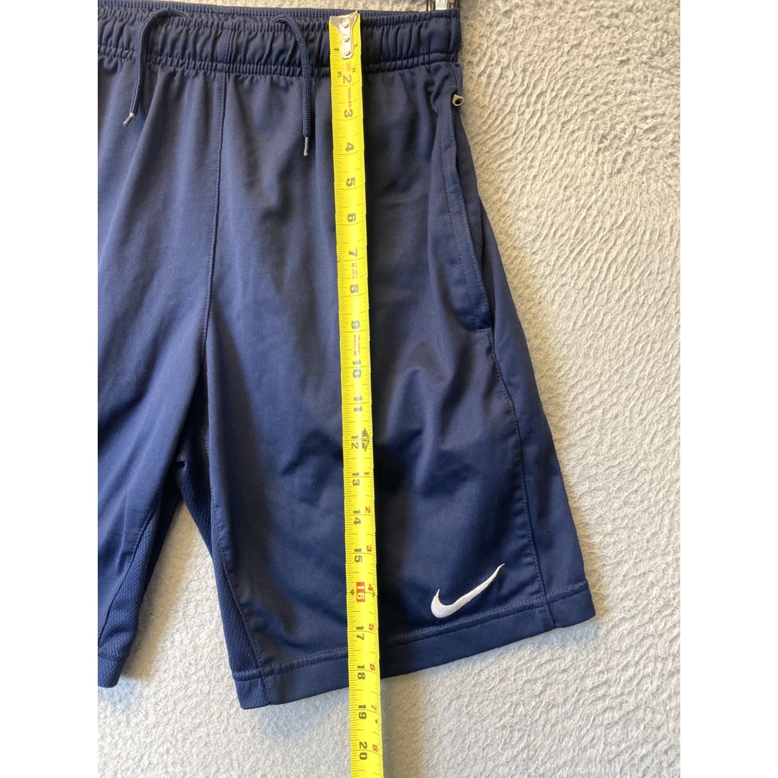 Nike Nike Athletic Shorts Men's Size S Blue Elastic Waist Drawstring Pockets /45-45 Size US 28 / EU 44 - 7 Thumbnail
