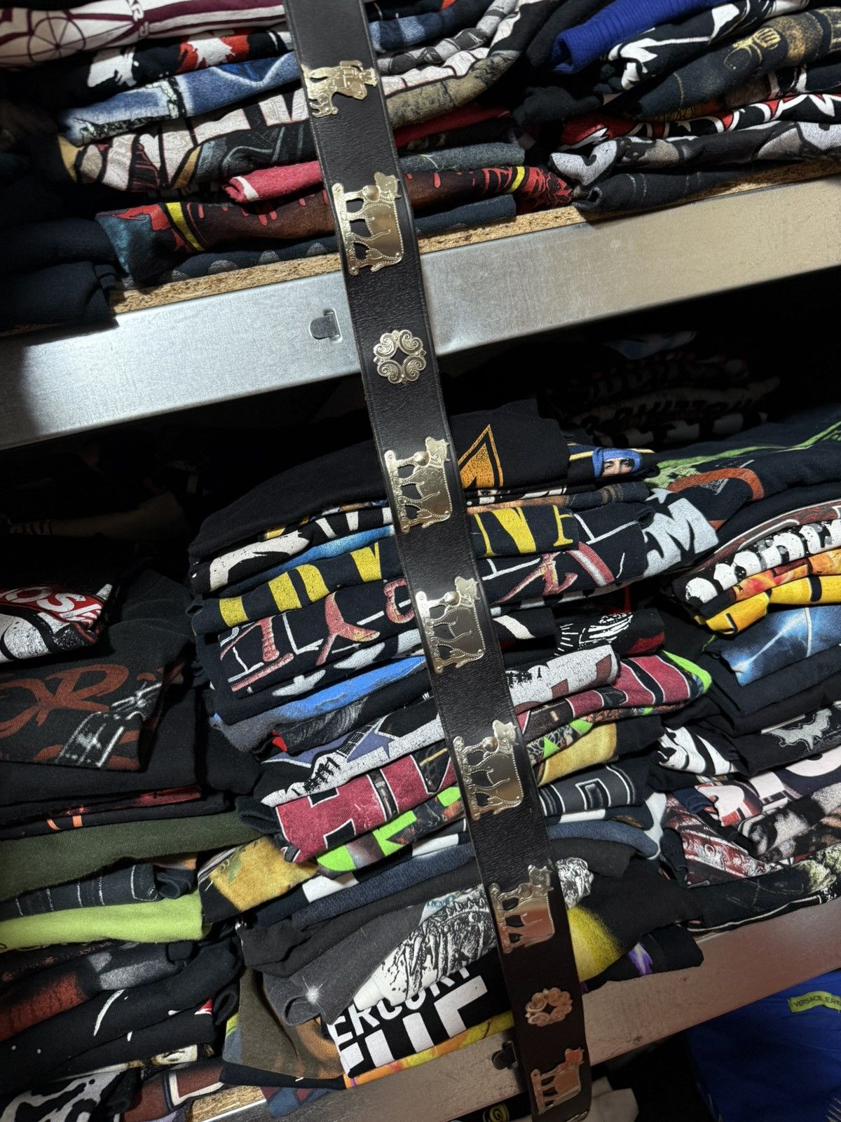 Japanese Brand Vintage Luxury Etro Style Cows Belt Japanese Brand Y2K Hype Size ONE SIZE - 7 Thumbnail