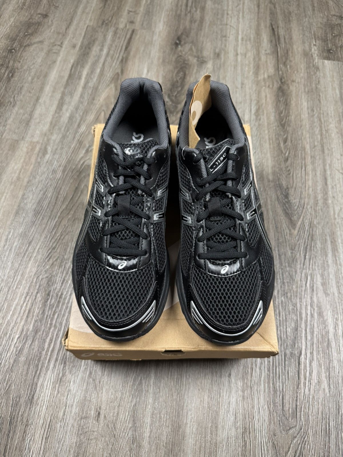 Asics ASICS Gel-1130 Black Pure Silver size 9.5 Size US 9.5 / EU 42-43 - 2 Thumbnail