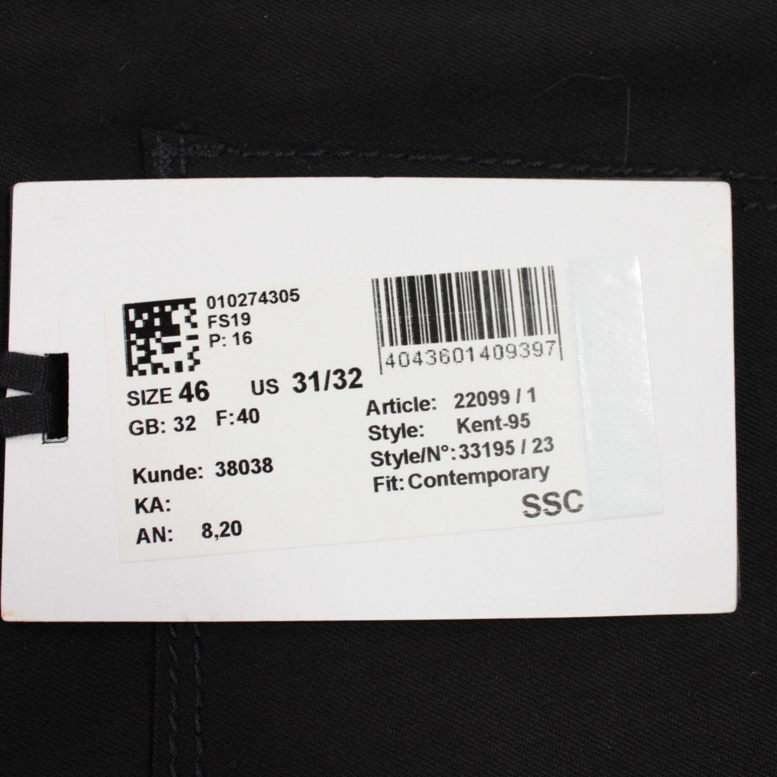 Hiltl Hiltl New with tags Dress Pants Size 31 US In Black Size US 31 - 5 Thumbnail