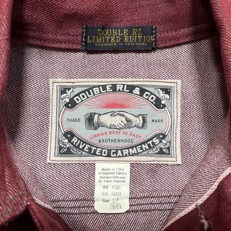RRL Ralph Lauren RRL Ralph Lauren Rare limited edition 506 denim jacket Size US M / EU 48-50 / 2 - 3 Thumbnail