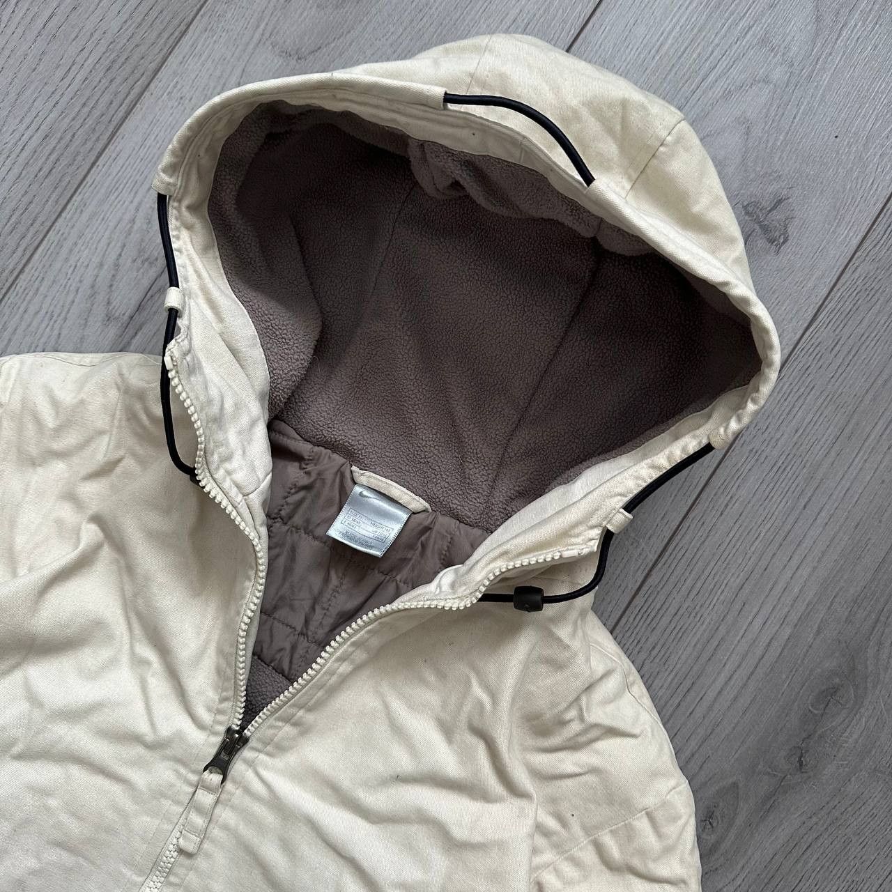 Nike Nike y2k Vintage Beige Light Puffer Parka Jacket Size M / US 6-8 / IT 42-44 - 4 Thumbnail