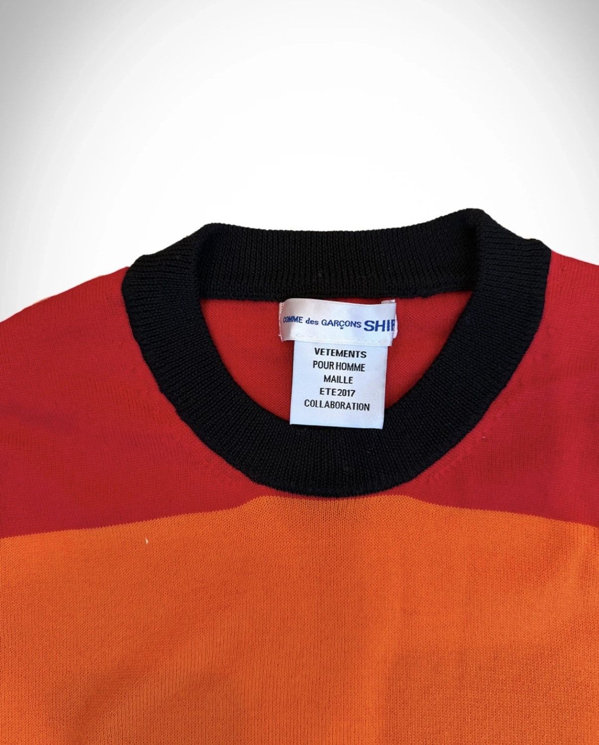 Vetements Vetements rainbow comme des garcons knit Size US L / EU 52-54 / 3 - 3 Thumbnail