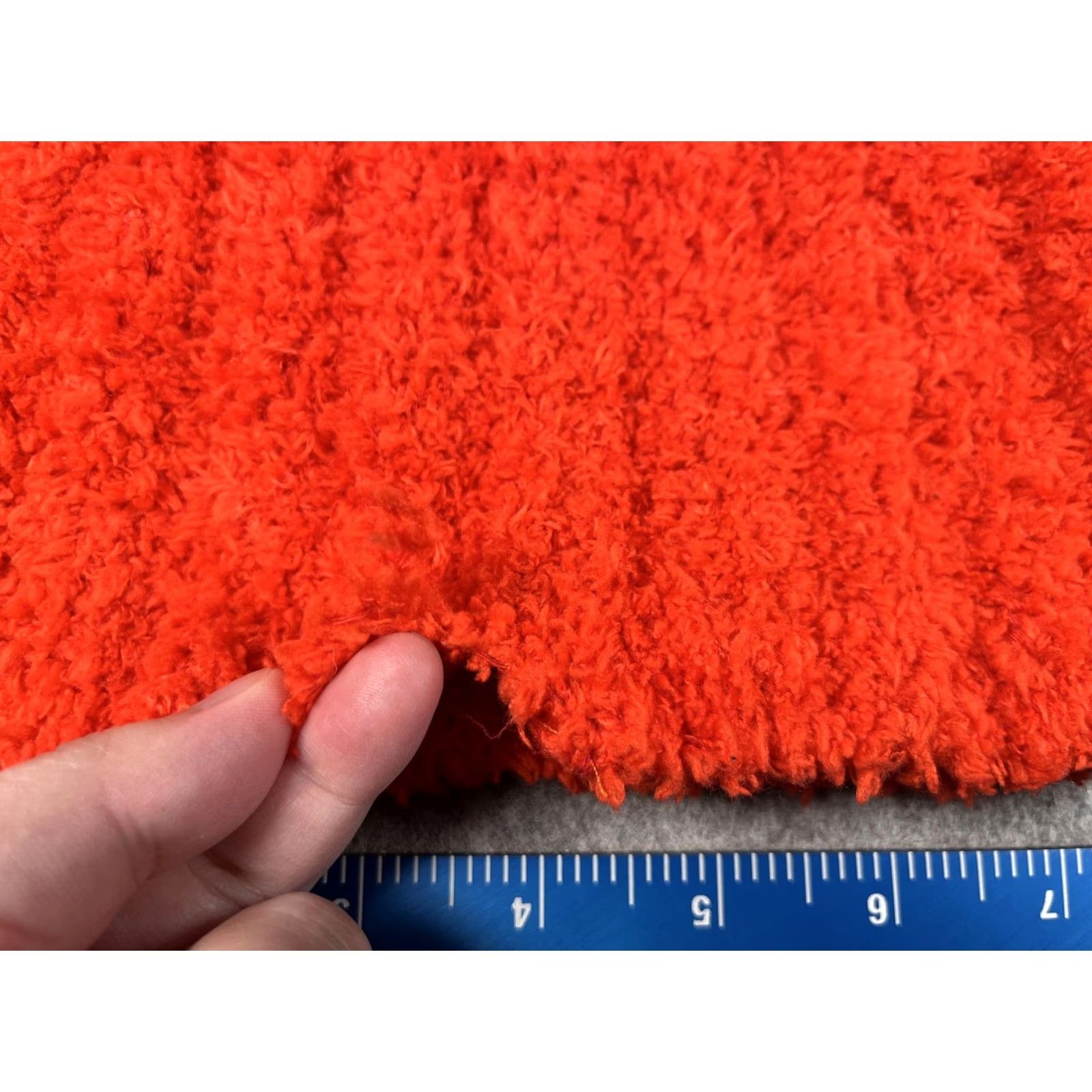 Vintage Greenbrier International Beanie Womens One Size Orange Fuzzy Knit Winter Cap Knit Hat Thermal Slouch Casual Mens Womens Girls Boys Size ONE SIZE - 2 Thumbnail