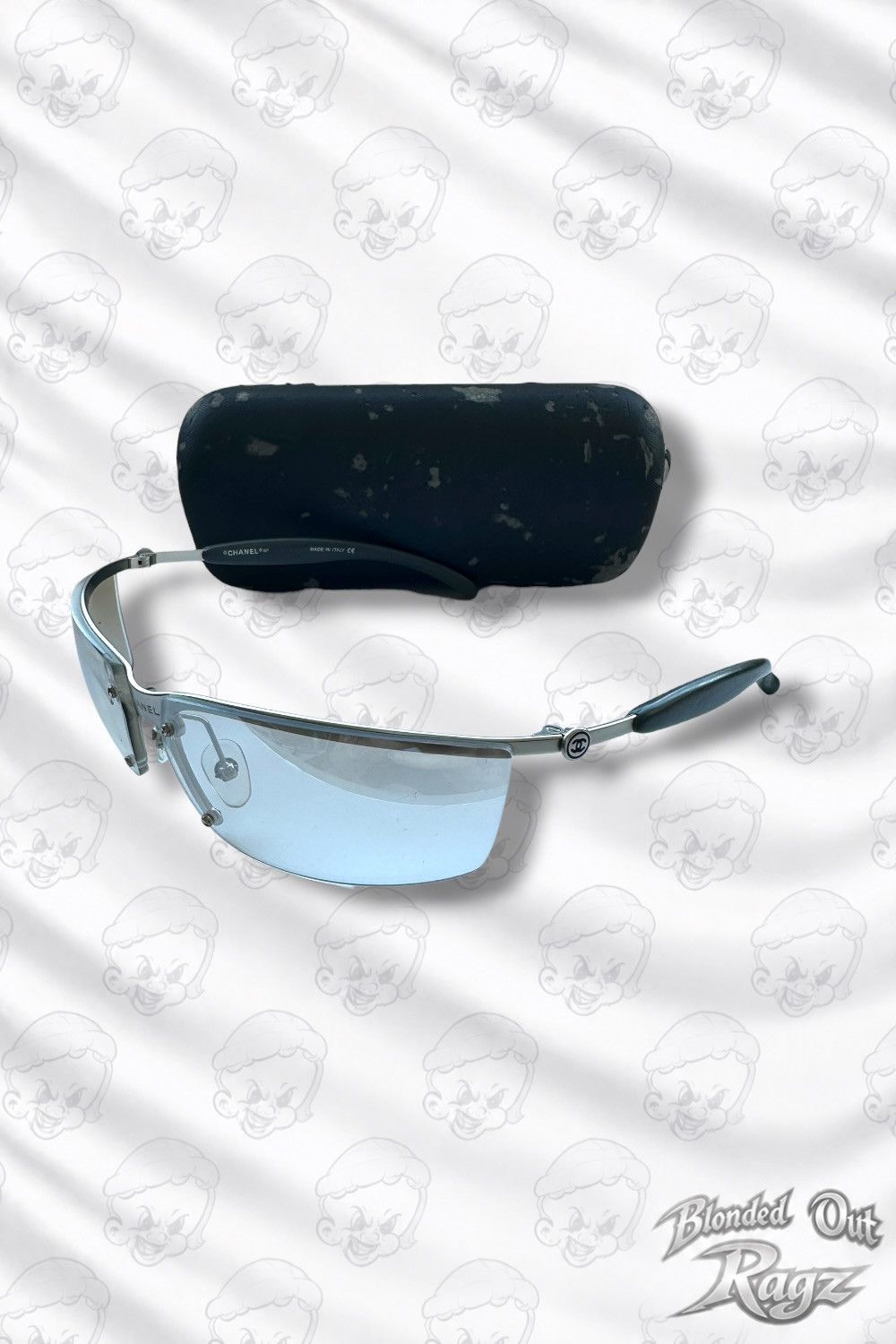 Chanel Chanel 4010 Silver Rimless Sunglasses Vintage Size ONE SIZE - 1 Thumbnail