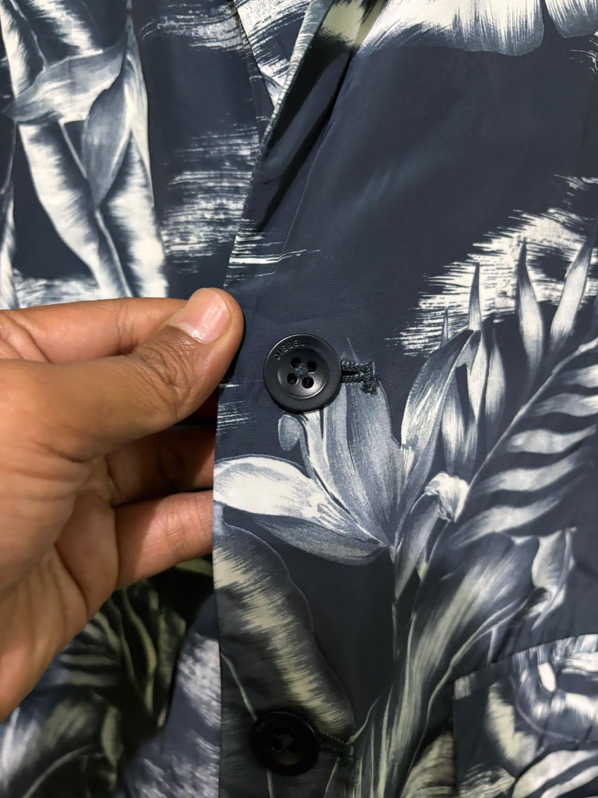 Diesel Diesel Nylon Jacket Full print Design Forest Print Design Size US M / EU 48-50 / 2 - 10 Thumbnail