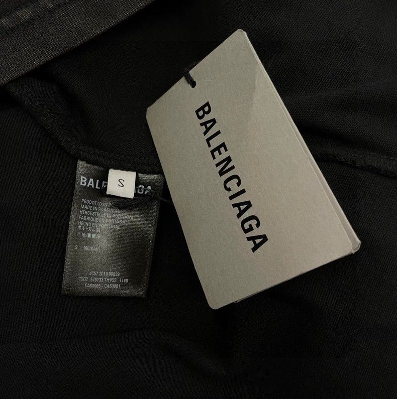 Balenciaga Balenciaga Black short sleeves Size US S / EU 44-46 / 1 - 6 Thumbnail