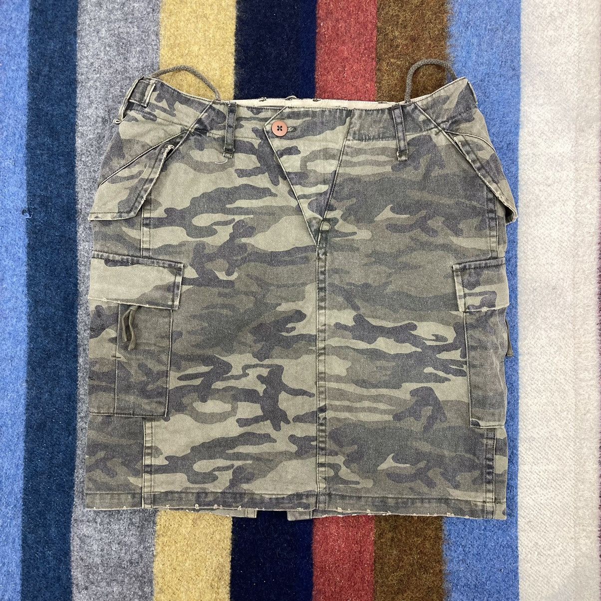 AVIREX Camouflage Mini Skirt #2780-100
