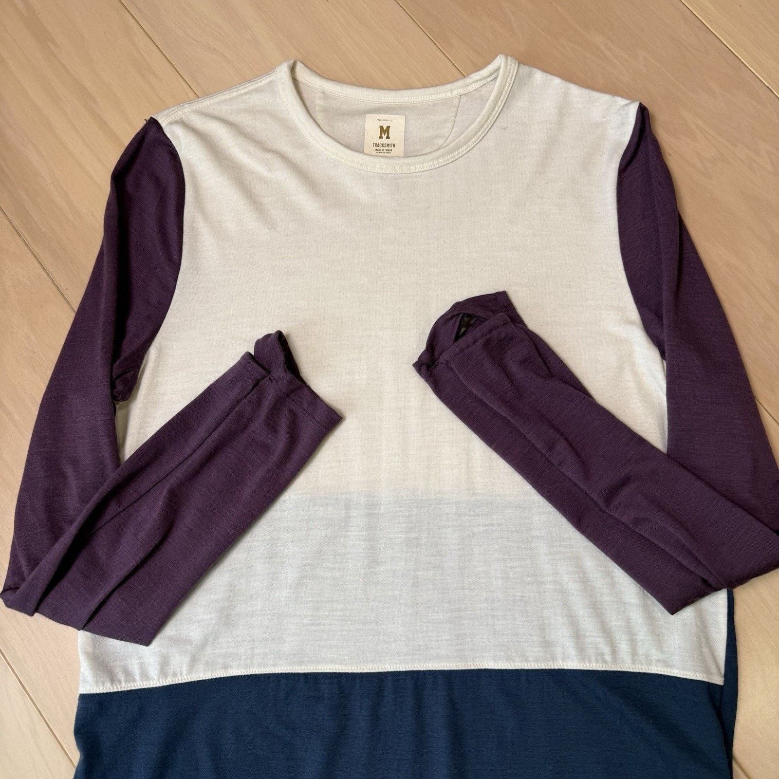 Tracksmith New England Tracksmith Merino Wool Shirt Women's M Multicolor Size M / US 6-8 / IT 42-44 - 5 Thumbnail