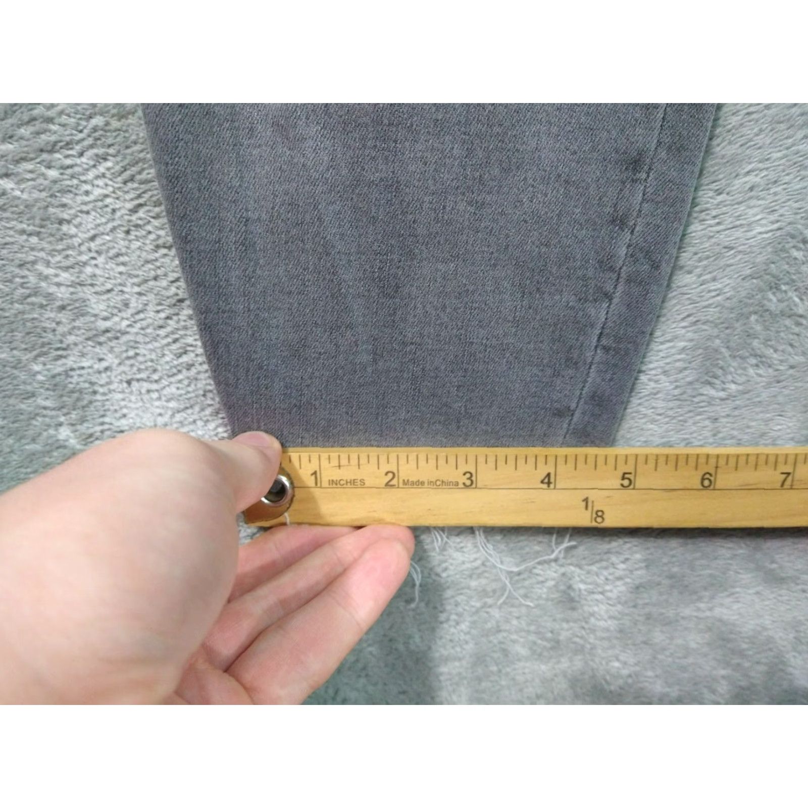 Spanx Spanx Jeans Women XL Black Denim Skinny Distressed Jegging Ankle Pull On Size 40" / US 18 - 6 Thumbnail