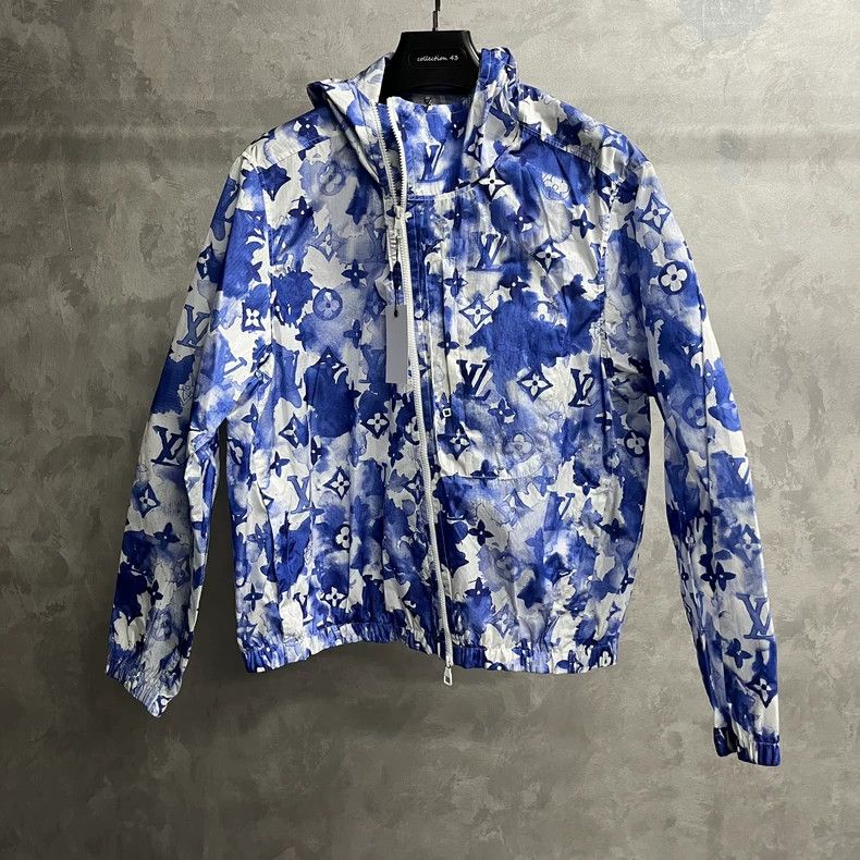 Monogram Jacket Louis Vuitton Blue And White Jacket Monogram
