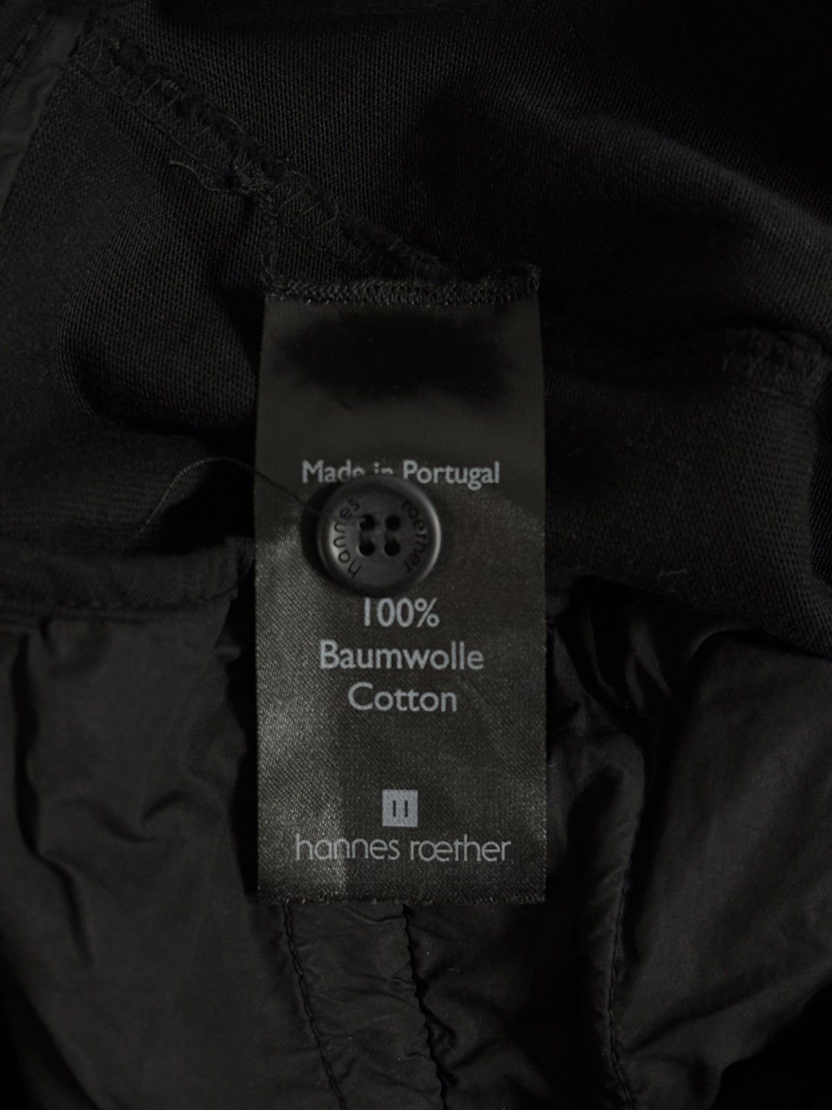 hannes roether Hannes Roether Black Distressed Cut Pants Trousers Archive Size US 34 / EU 50 - 7 Thumbnail