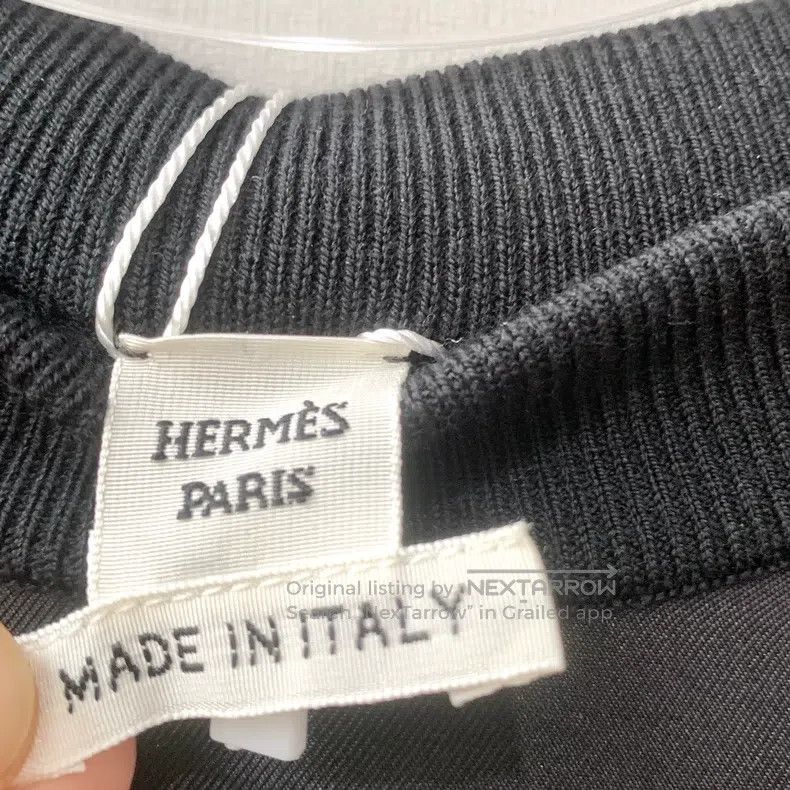 Hermes Hermes Black shirt/blouse Size XXS / US 00 / IT 34 - 3 Thumbnail