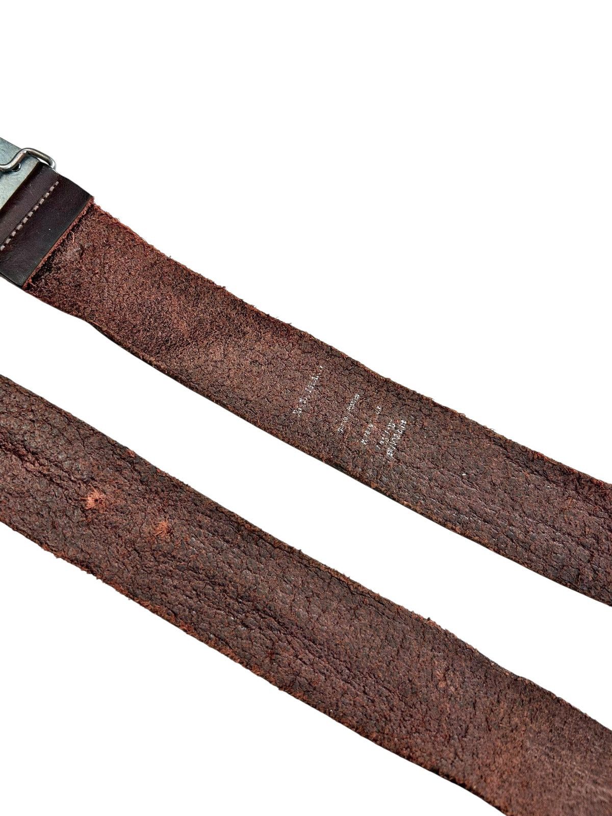 Vintage 70s 80s Vintage Brown Leather Metal Eagle Belt Retro Size ONE SIZE - 7 Thumbnail