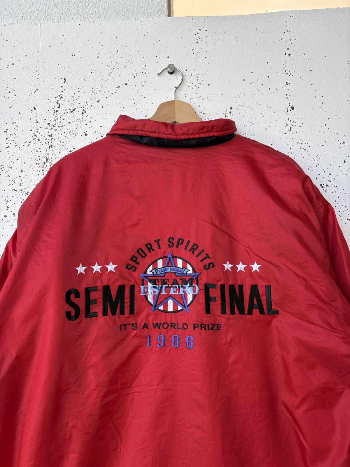Vintage Super Rare‼️ Vintage 80s Sports Jacket Sherpa Lining Size US S / EU 44-46 / 1 - 9 Thumbnail