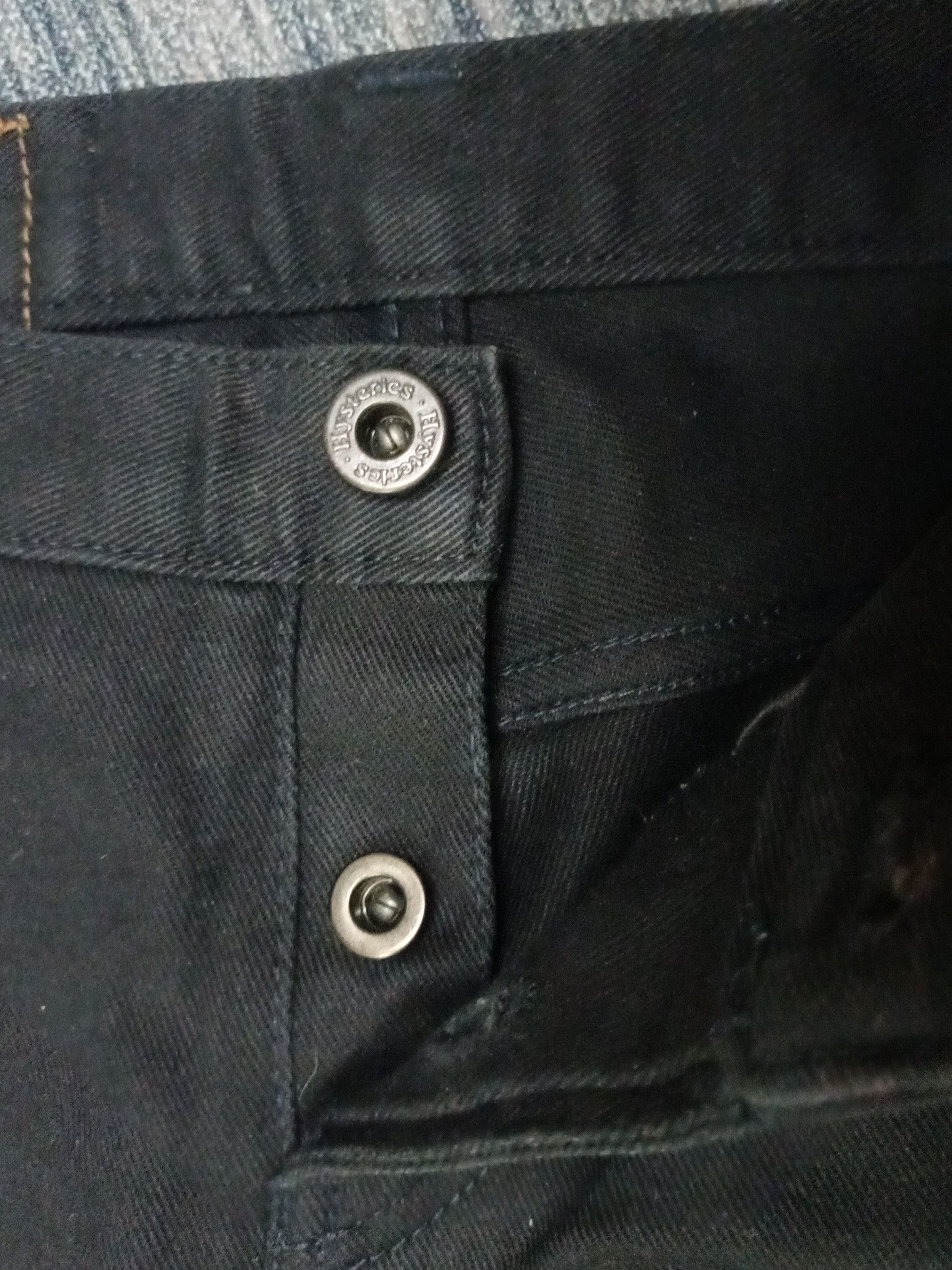Hysteric Glamour 🔥 HYSTERIC GLAMOUR BLACK DENIM 🔥 Size 28" / US 6 / IT 42 - 11 Thumbnail