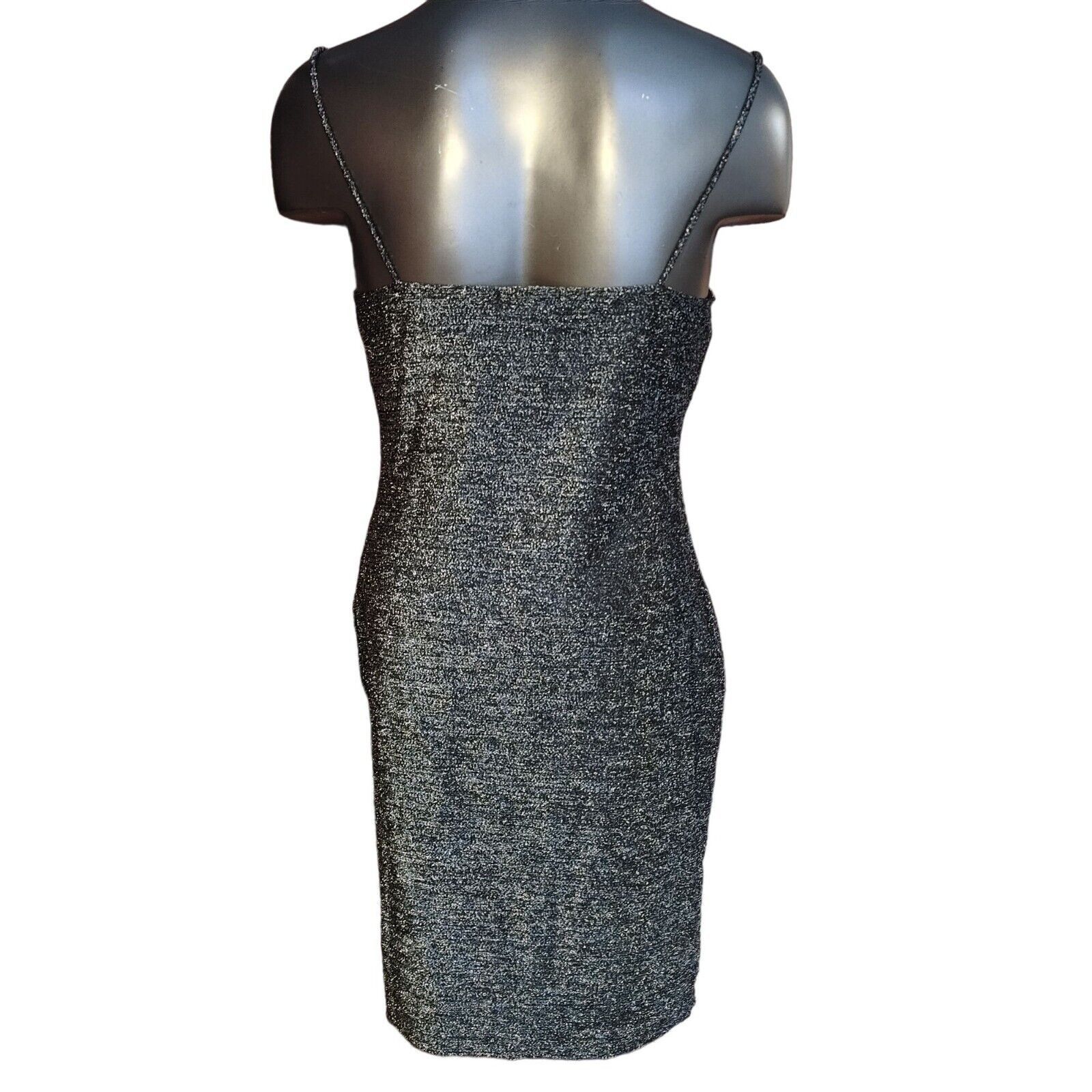 Other Popular 21 Women's Black Sparkling Glitter low Cut Evening D Size L / US 10 / IT 46 - 2 Thumbnail