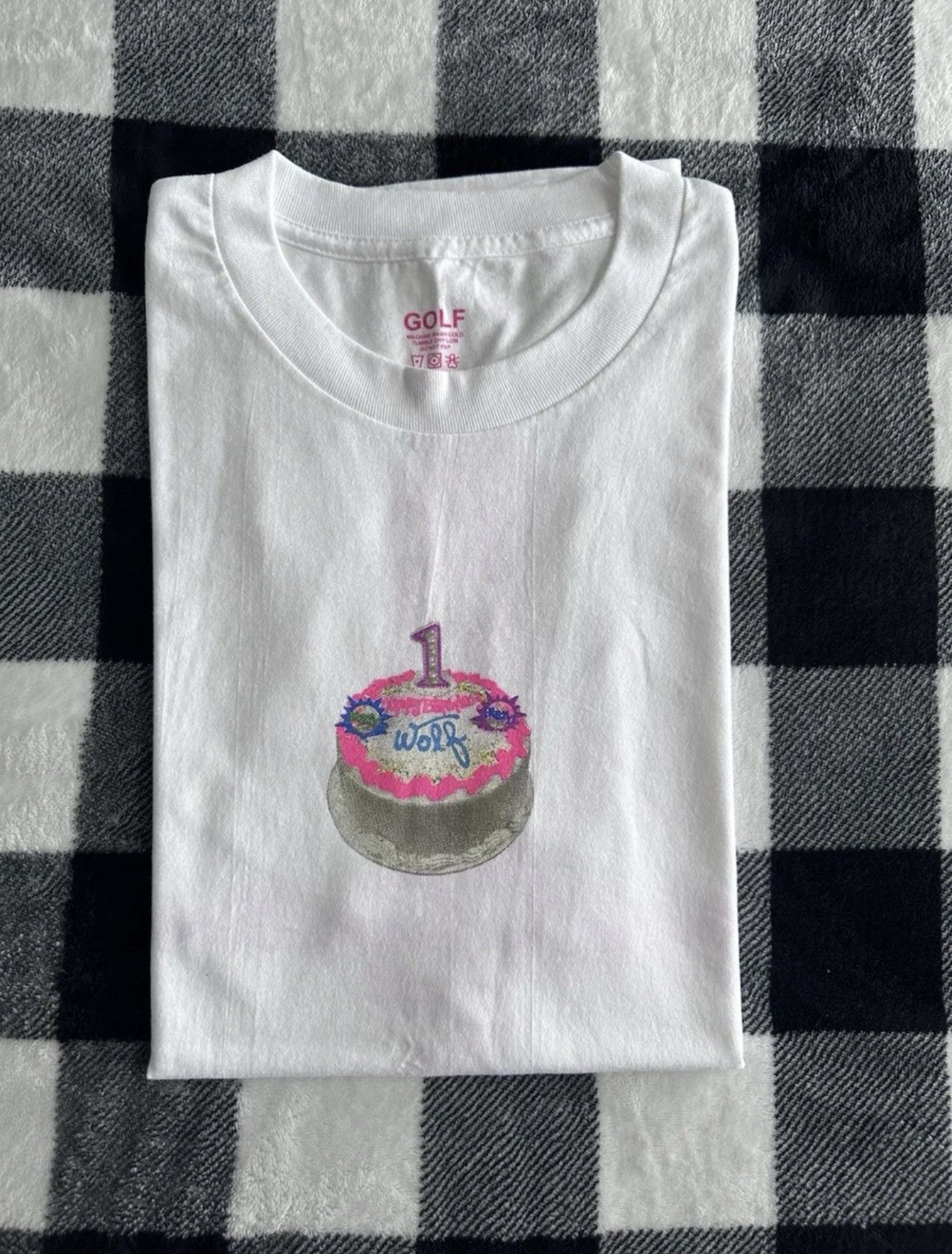 Golf Wang Golf Wang Wolf One Year Tee Original New Large! Size US L / EU 52-54 / 3 - 1 Thumbnail