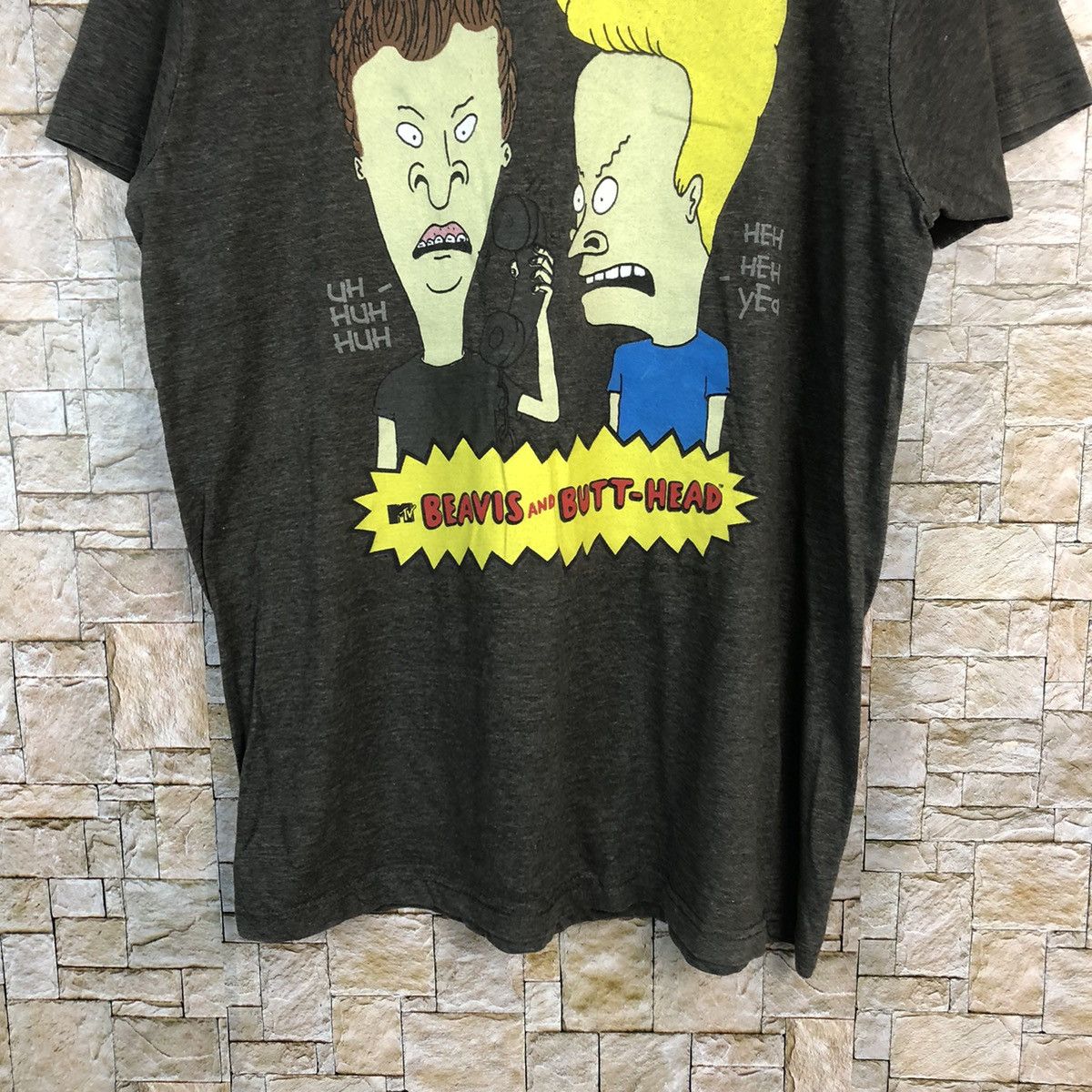 Cartoon Network Bravis But Head Brown Tee #A552 Size US M / EU 48-50 / 2 - 3 Thumbnail