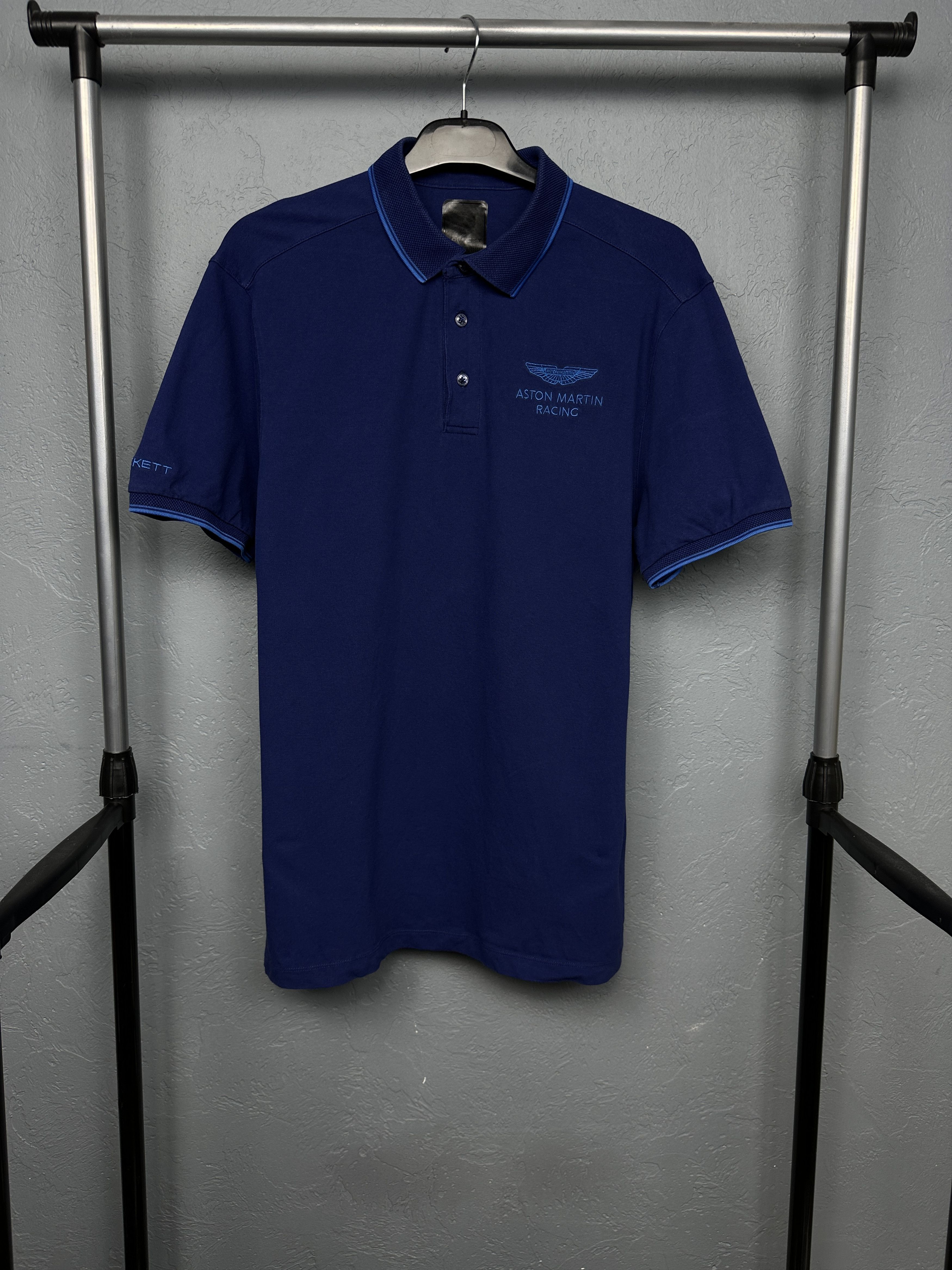 Hackett Aston Martin by Hackett Mens Polo Shirt Size US L / EU 52-54 / 3 - 1 Thumbnail