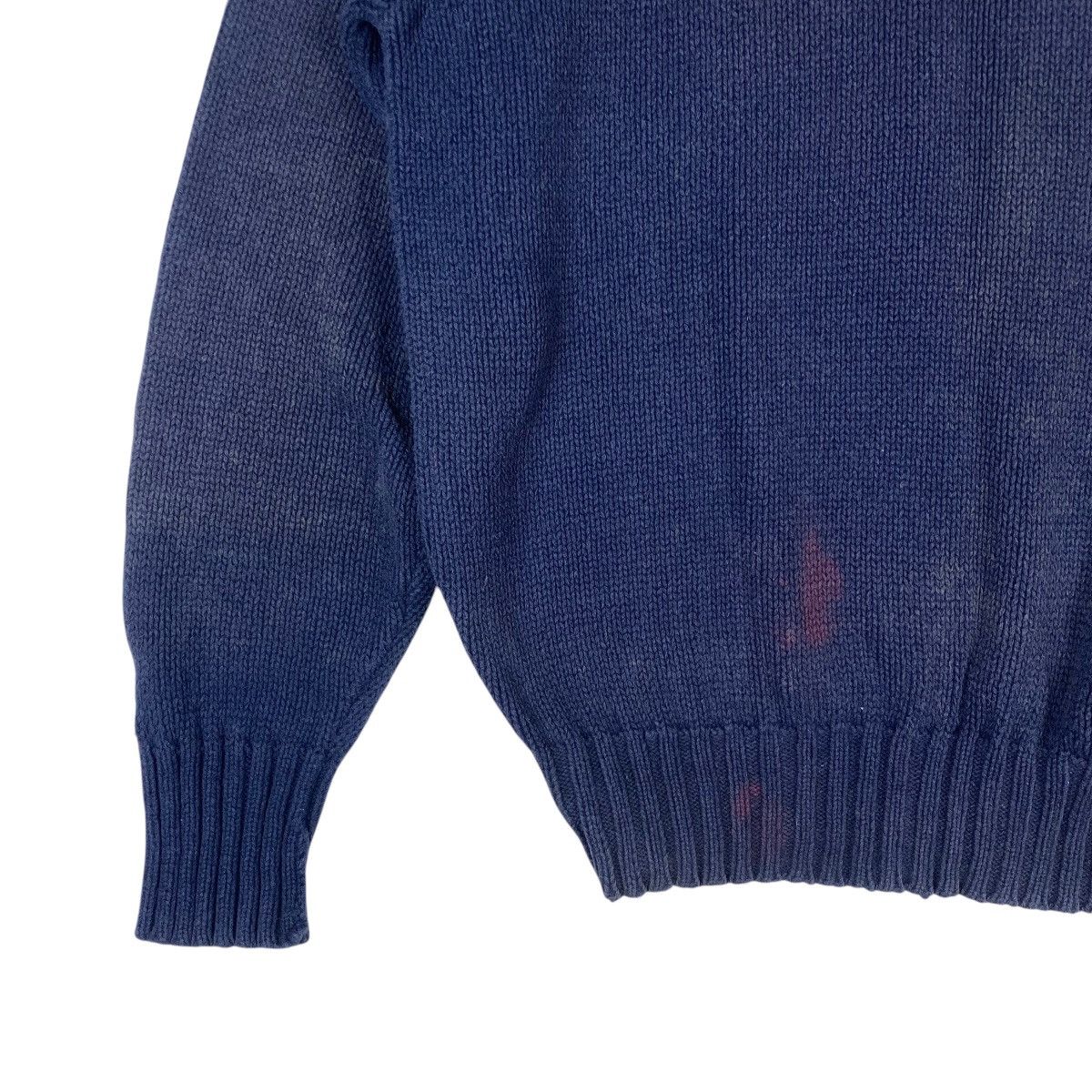 Polo Ralph Lauren × Vintage 💥 VTG POLO RALPH LAUREN BAGGY SUNFADED SWEATSHIRT Size US XL / EU 56 / 4 - 5 Thumbnail