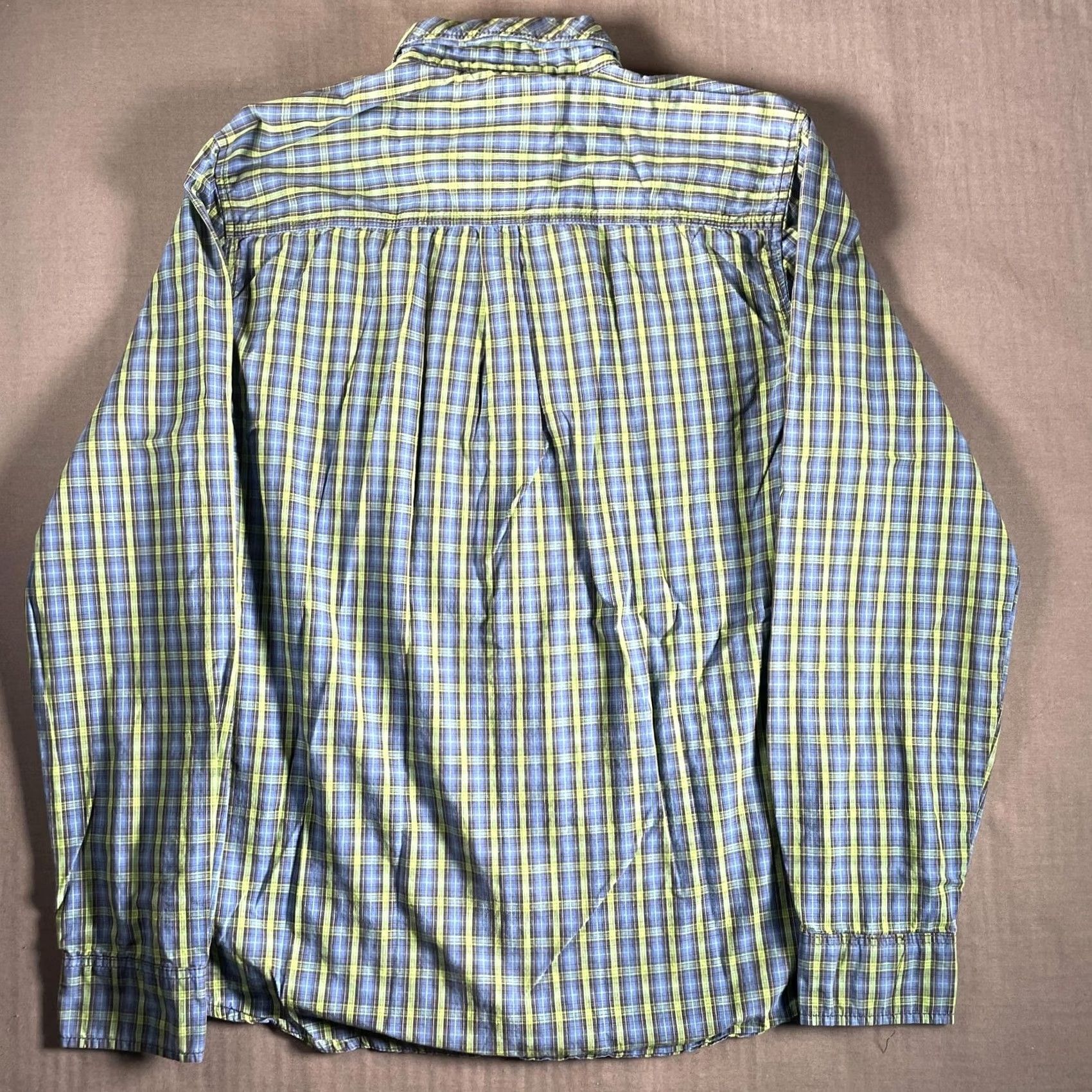 Vans Vans Shirt Mens Small Blue Plaid Johnny Layton Button-Down Casual Skate Size US S / EU 44-46 / 1 - 4 Thumbnail