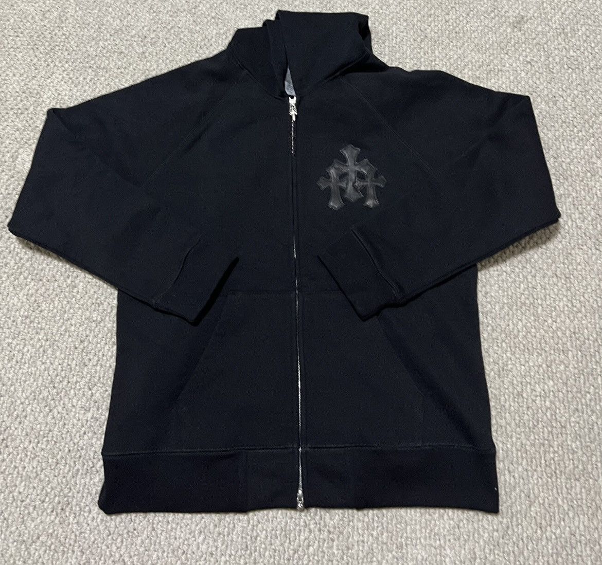 Chrome Hearts Chrome hearts triple crosses zip hoodie Size US L / EU 52-54 / 3 - 1 Thumbnail