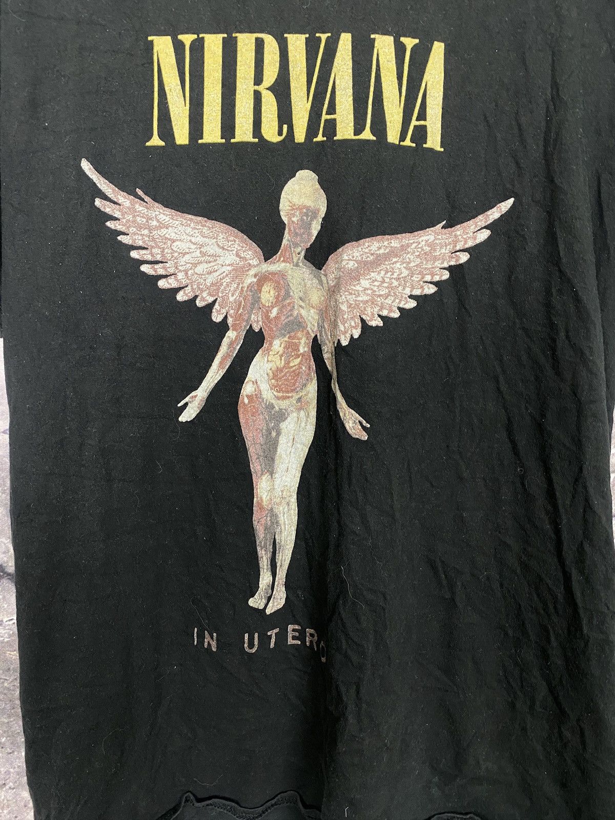 Nirvana × Vintage Men’s Nirvana In Utero T-Shirt Music Vintage Size Medium Size US M / EU 48-50 / 2 - 4 Thumbnail