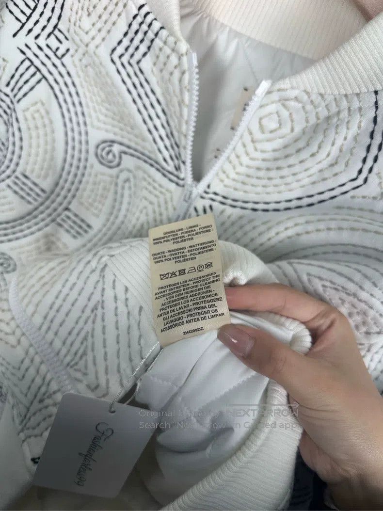 Hermes Hermes White cotton outerwear Size XS / US 0-2 / IT 36-38 - 5 Thumbnail