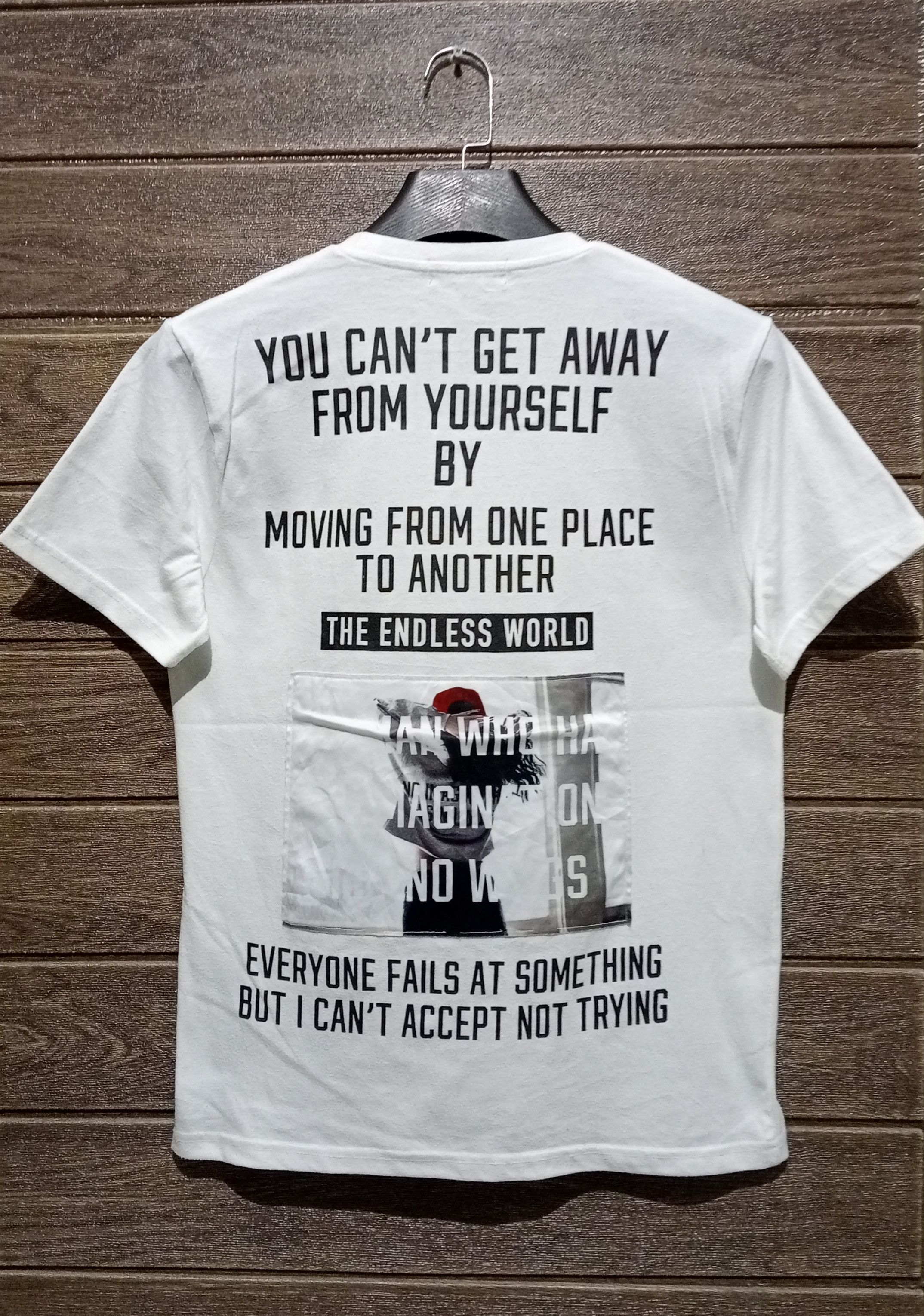 In The Attic Vintage Punk In The Attic The Endless World Tee Very Rare Size US M / EU 48-50 / 2 - 2 Thumbnail