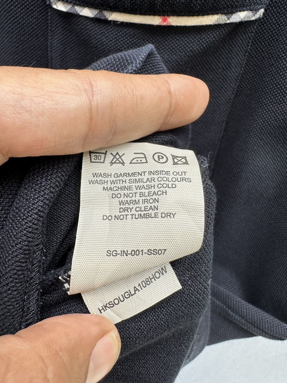 Burberry Burberry Novacheck Half Zipper Polo Tee A145 Size US S / EU 44-46 / 1 - 6 Thumbnail
