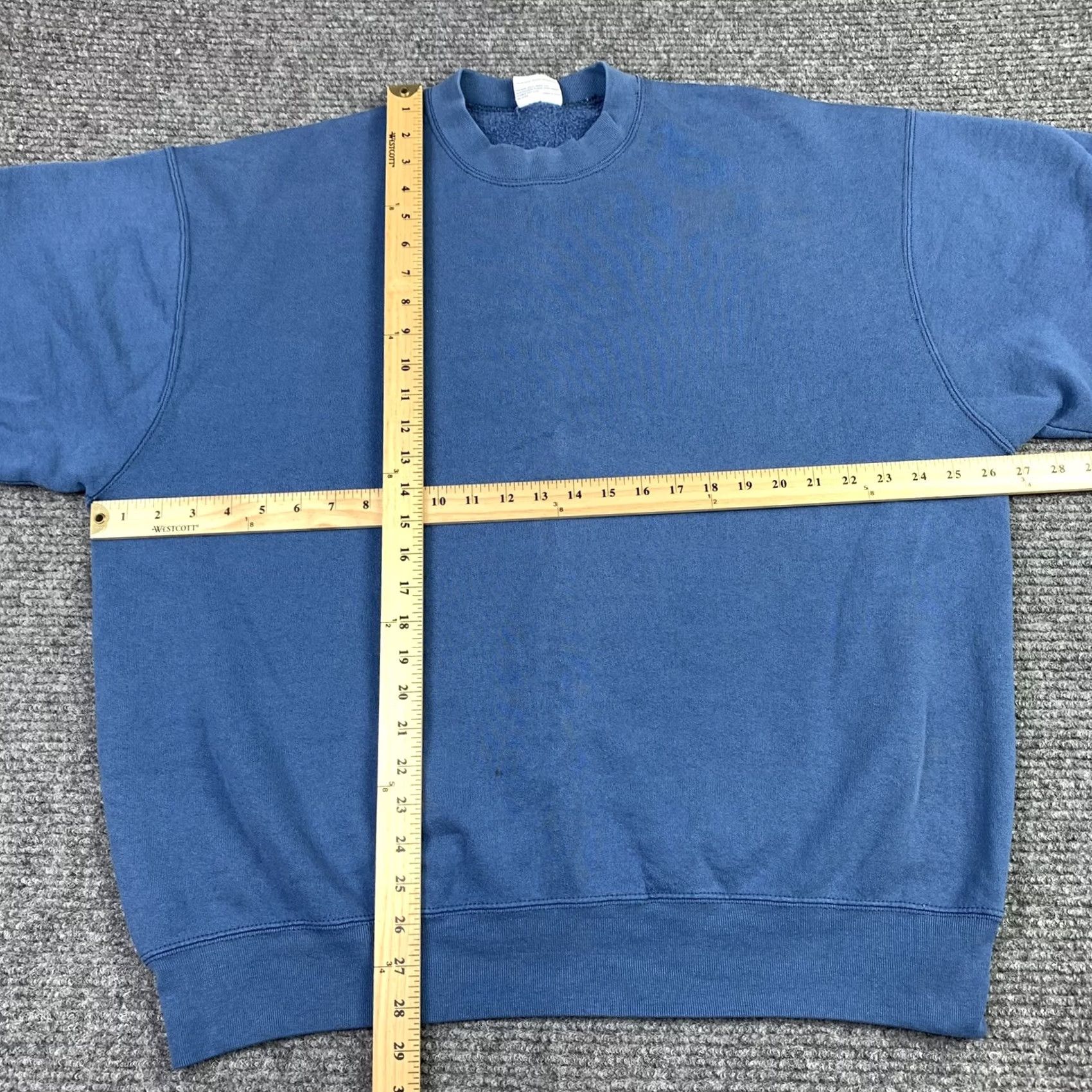 ESPIRIT VINTAGE Pro Spirit Sweatshirt Crewneck 2XL Blue Mens Vintage 90s Made USA Grunge Lounge Wear Size US XXL / EU 58 / 5 - 4 Thumbnail