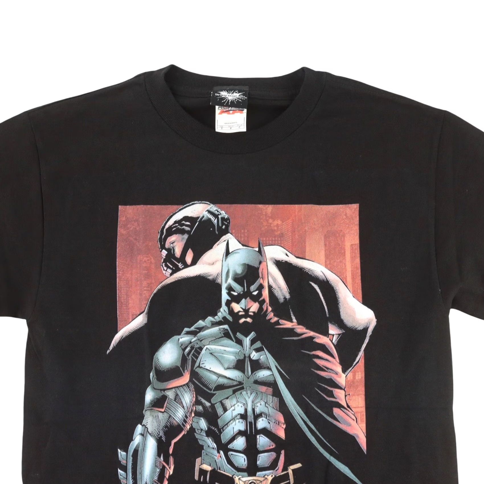 Vintage VINTAGE Batman T-Shirt Black Small Mens BANE EVIL RISING THE DARK KNIGHT RISES Black Batman Kid Adult? Size US S / EU 44-46 / 1 - 6 Thumbnail