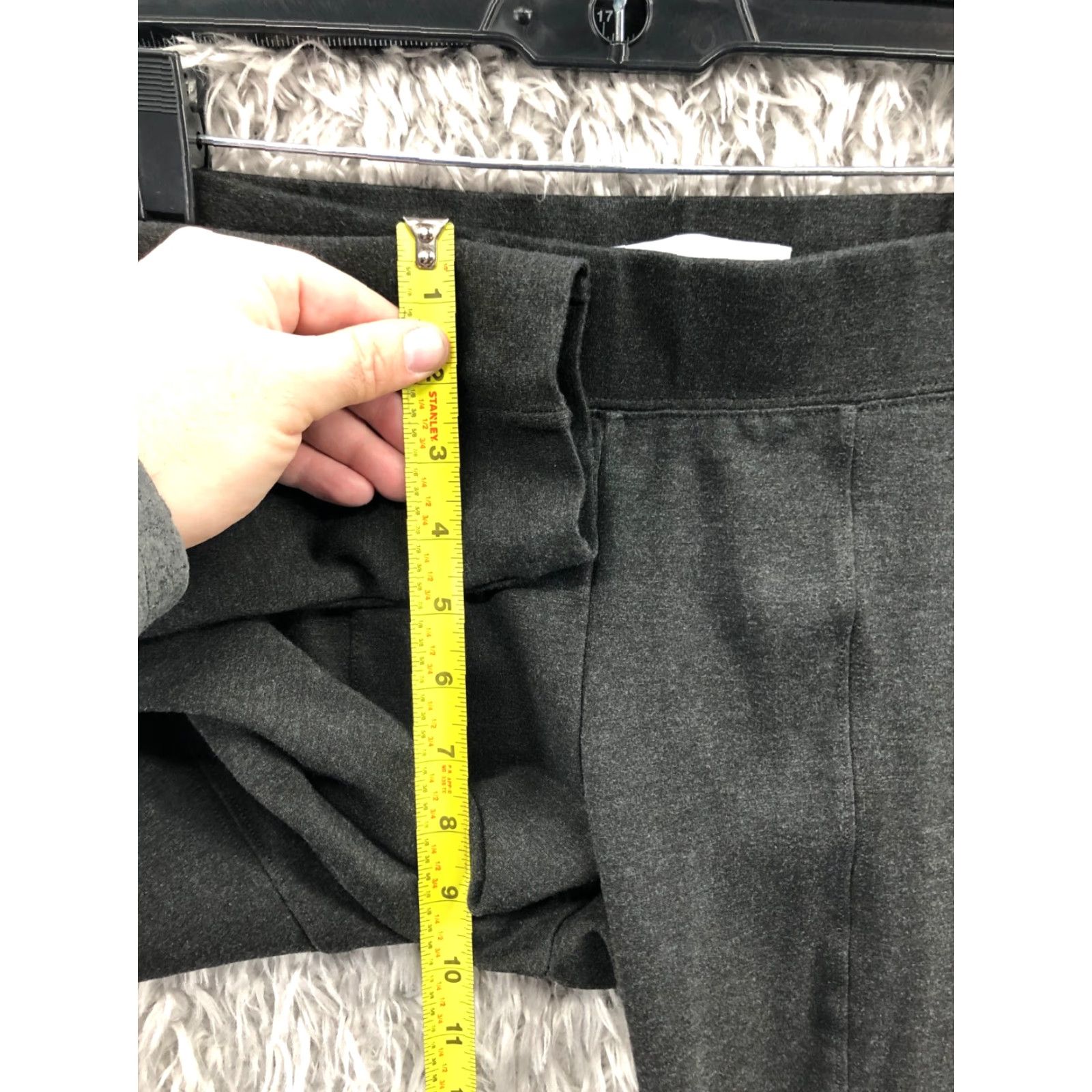 Old Navy Old Navy Pants Jegging Knit Gray Women M Slim Skinny Logo Pull On 27in 26in Nylon Rayon City Vintage: No Size 32" / US 10 / IT 46 - 4 Thumbnail