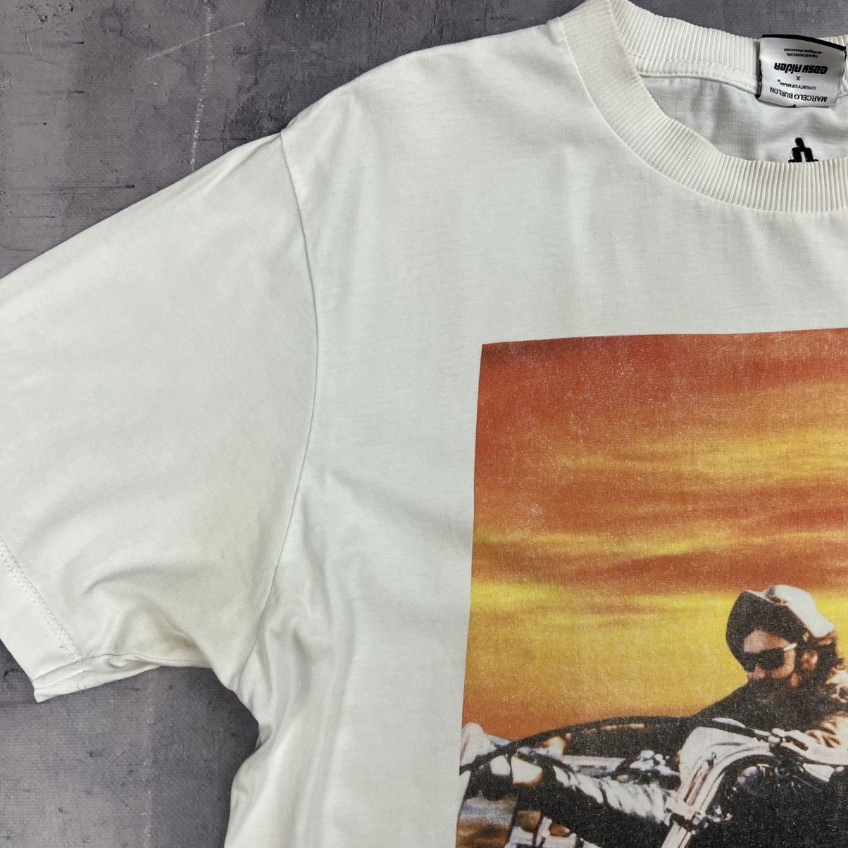 Marcelo Burlon Rare! Marcelo Burlon x Easy Rider Big Logo Tee Luxury Size US L / EU 52-54 / 3 - 3 Thumbnail