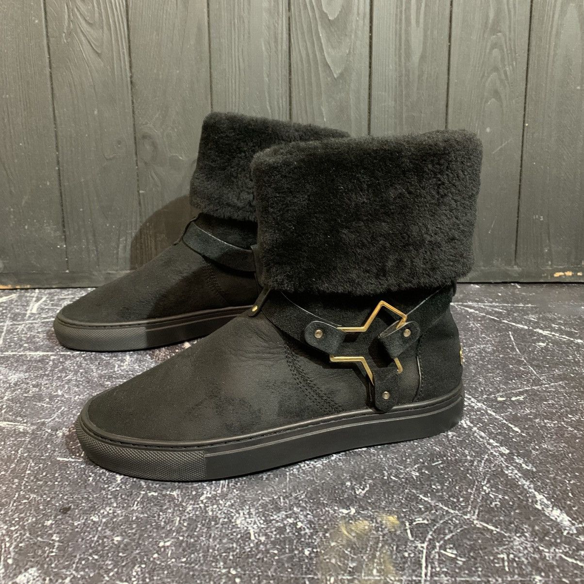 Bally Bally Helisa-Fur Suede Black Women’s Boots Size 36 EU 5.5 US Size US 5.5 / IT 35.5 - 3 Thumbnail