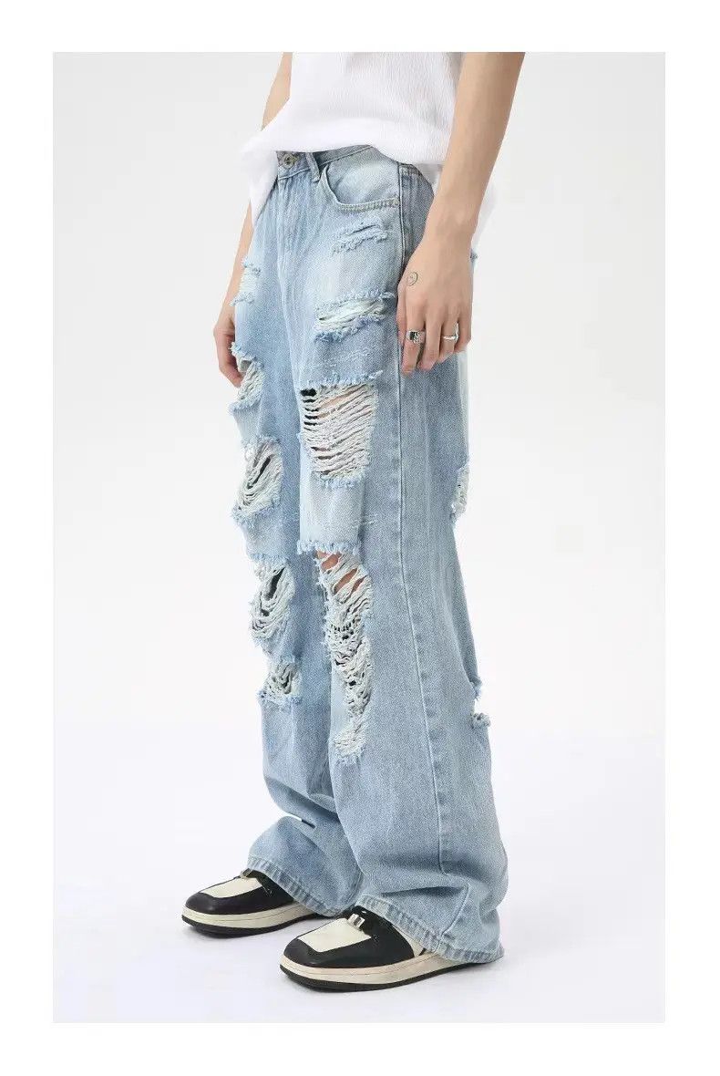 Designer × Japanese Brand Vintage Hip Hop Street Comfort Loose Casual Pants Size US 32 / EU 48 - 3 Thumbnail