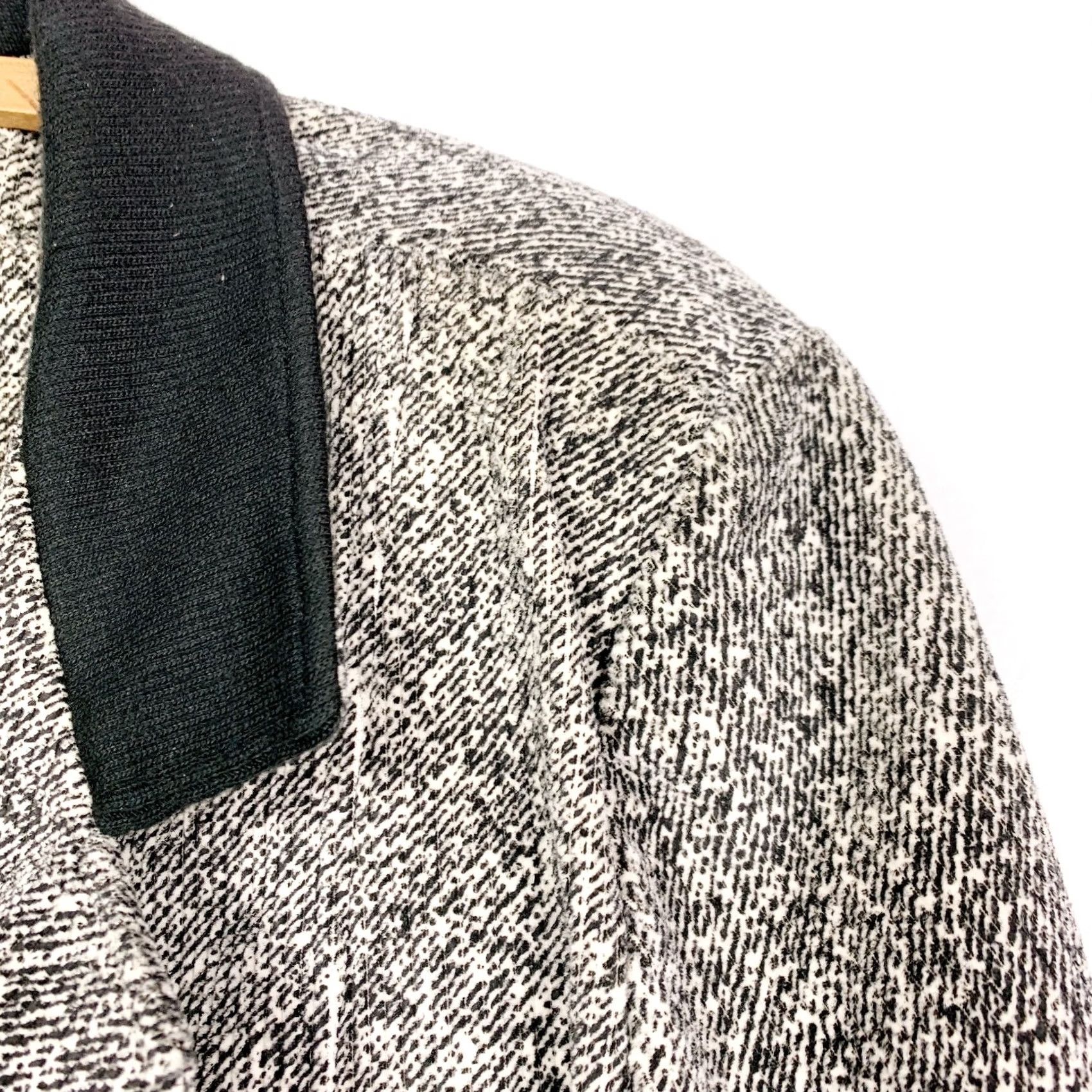 Vintage VINTAGE Country Suburbans Jacket Womens 18 Black Marled 80s Suburban Suburbans Hoodie? Size XXL / US 16-18 / IT 52-54 - 5 Thumbnail