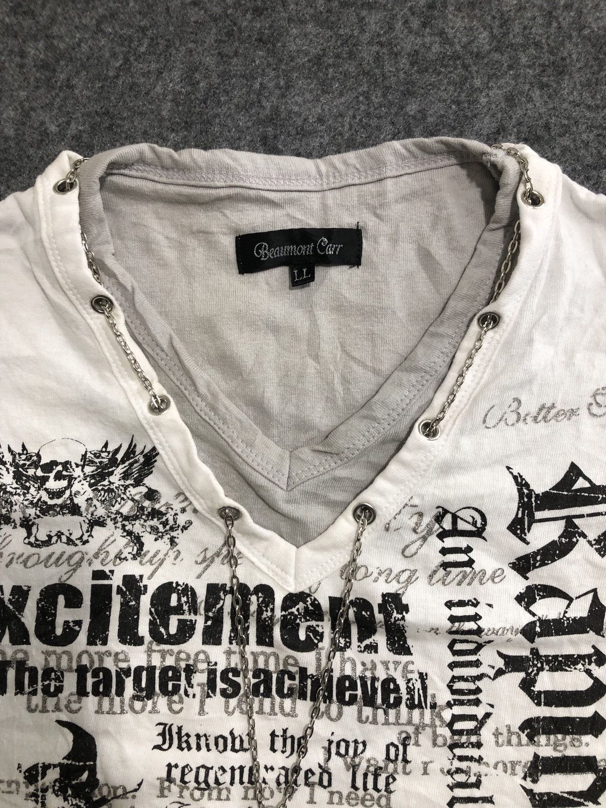 Japanese Brand Baumere T-Shirt Size US L / EU 52-54 / 3 - 1 Thumbnail